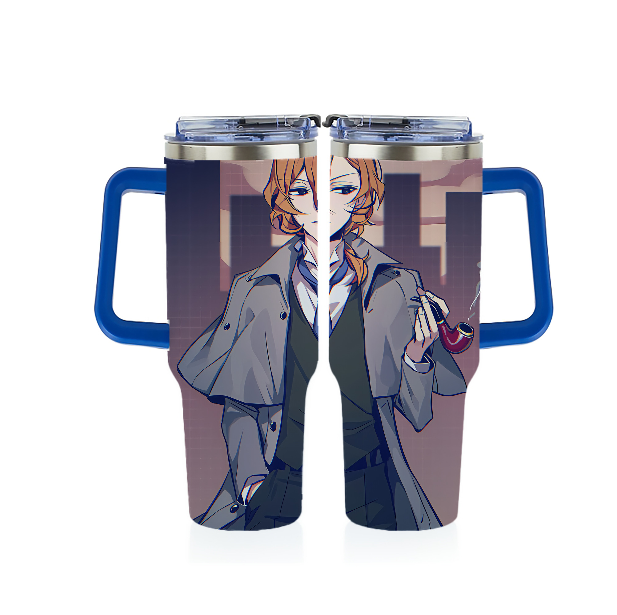 （画像用） 文豪ストレイドッグス Bungo Stray Dogs 1200ｍLフルプリント車用タンブラー