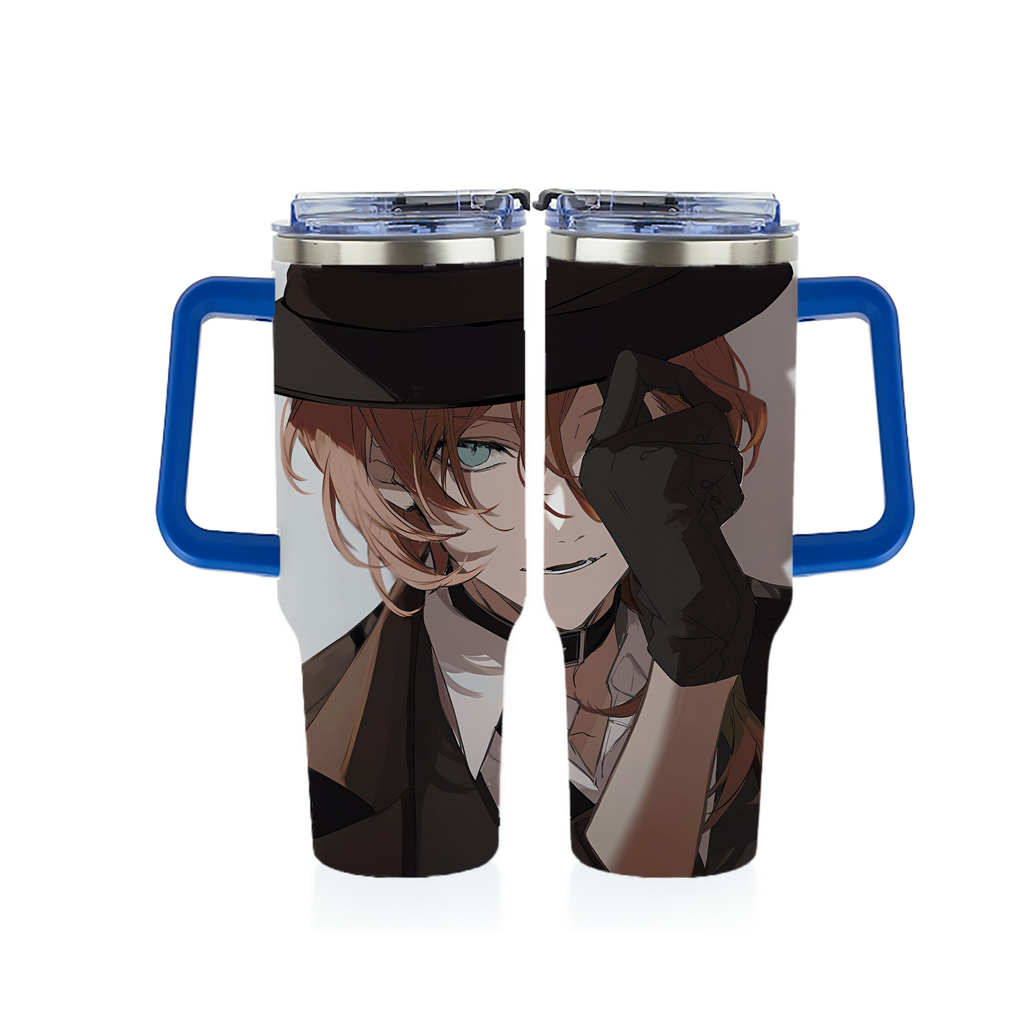 （画像用） 文豪ストレイドッグス Bungo Stray Dogs 1200ｍLフルプリント車用タンブラー