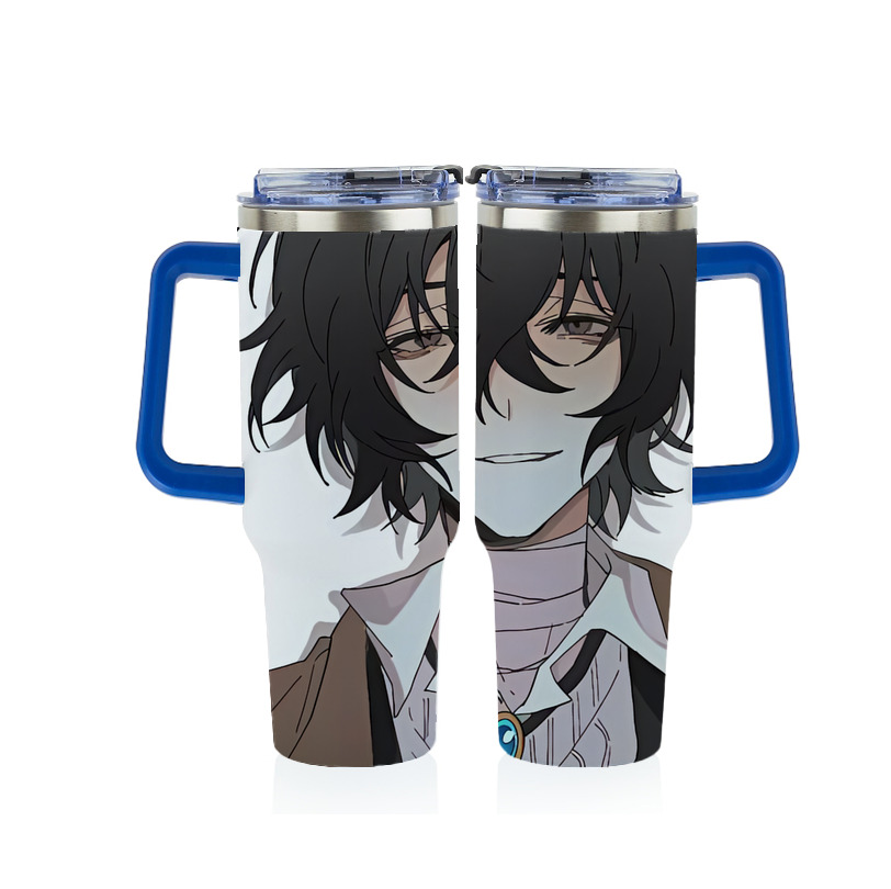 （画像用） 文豪ストレイドッグス Bungo Stray Dogs 1200ｍLフルプリント車用タンブラー