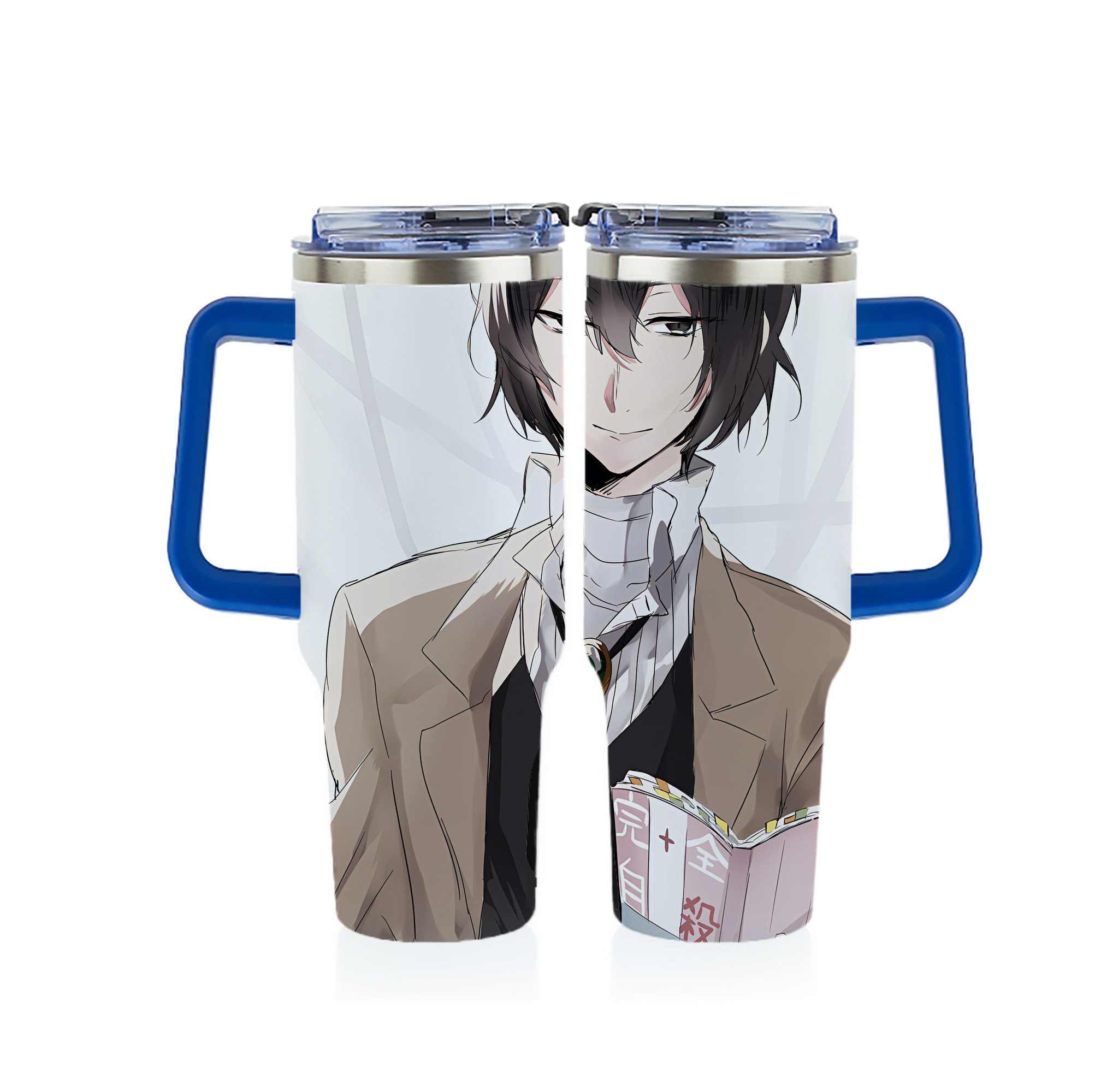 （画像用） 文豪ストレイドッグス Bungo Stray Dogs 1200ｍLフルプリント車用タンブラー