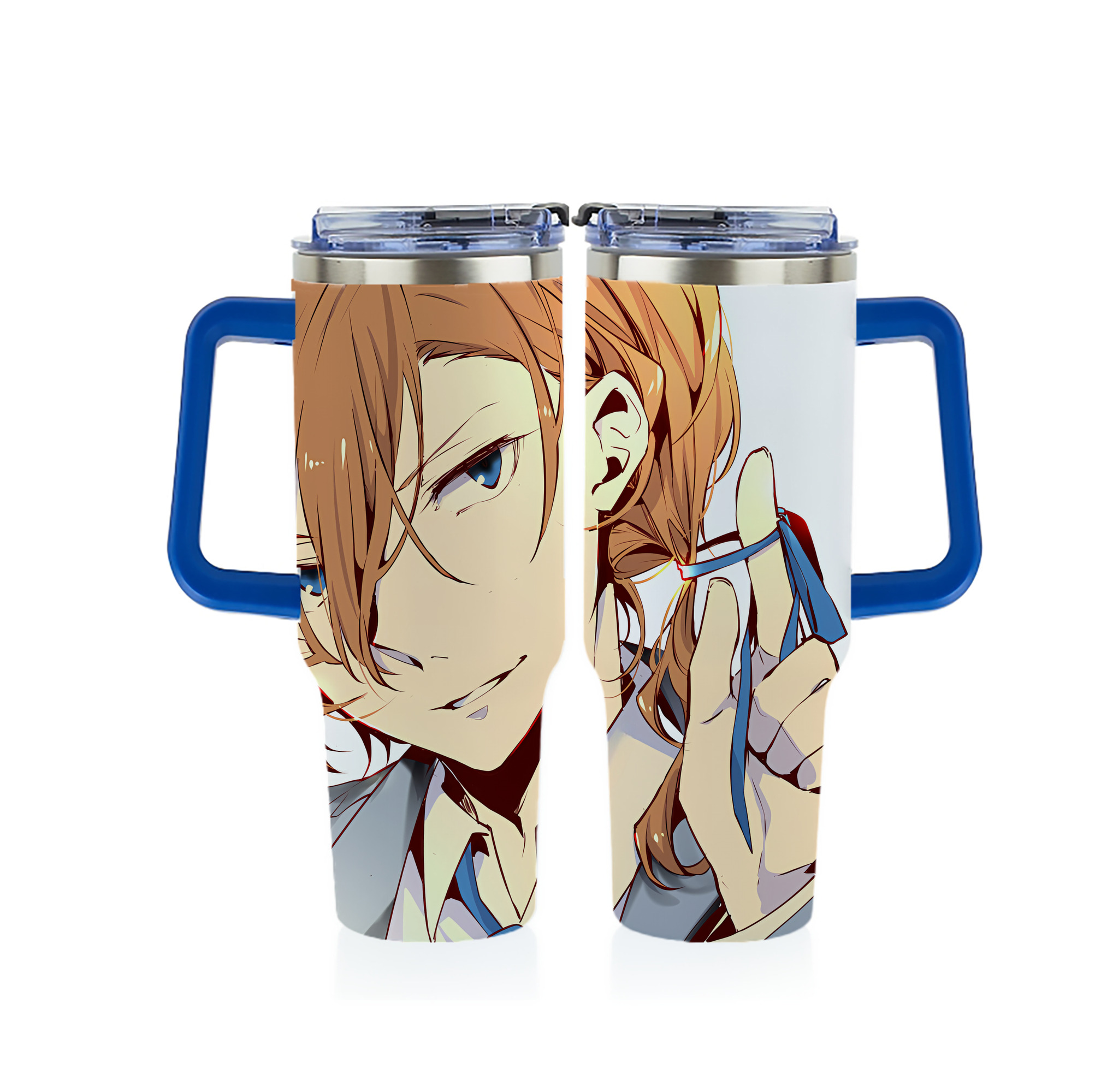 （画像用） 文豪ストレイドッグス Bungo Stray Dogs 1200ｍLフルプリント車用タンブラー