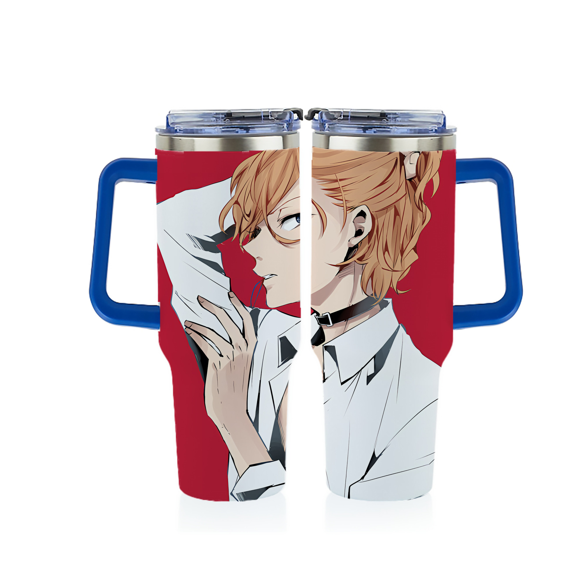 （画像用） 文豪ストレイドッグス Bungo Stray Dogs 1200ｍLフルプリント車用タンブラー