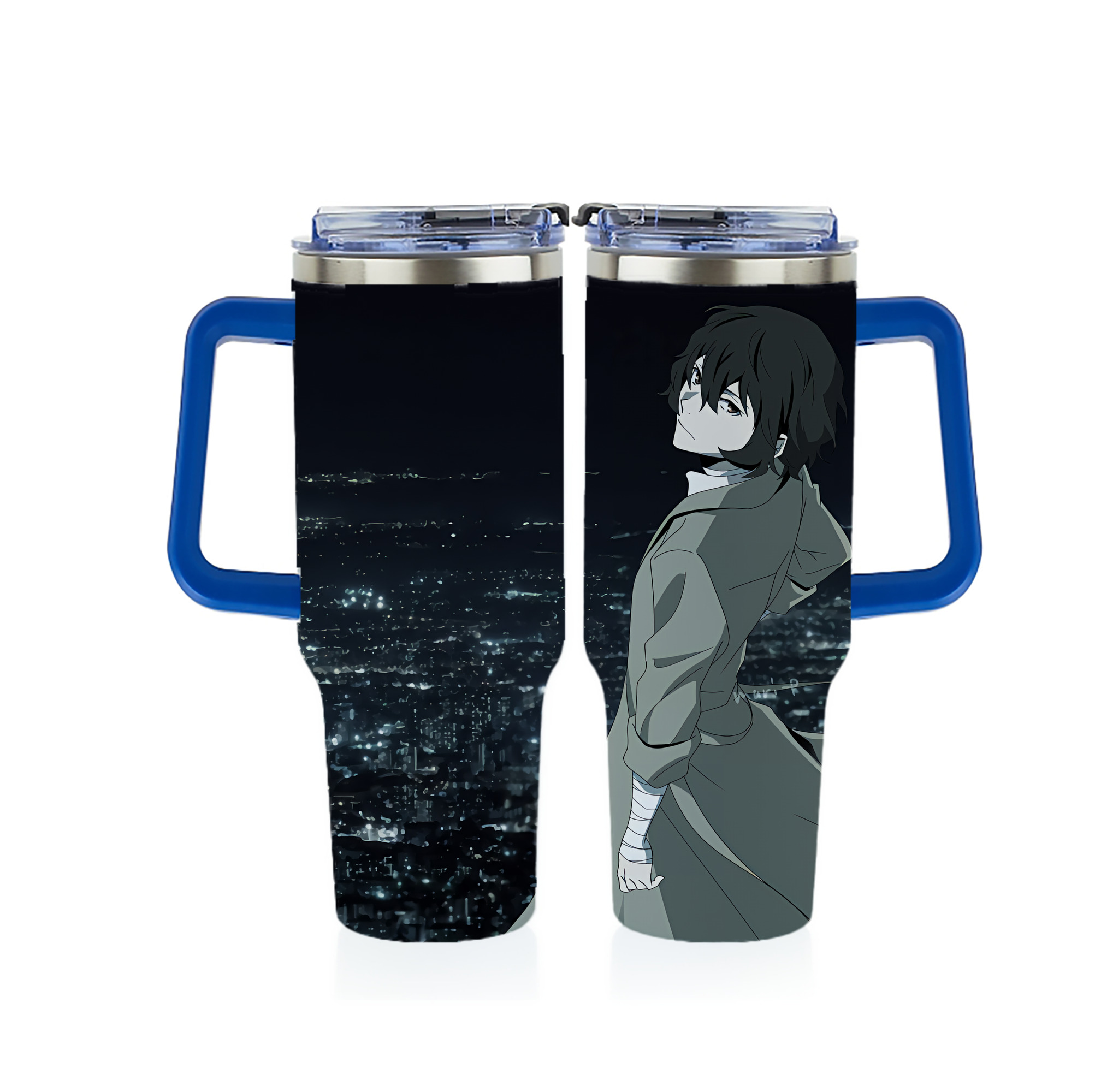 （画像用） 文豪ストレイドッグス Bungo Stray Dogs 1200ｍLフルプリント車用タンブラー