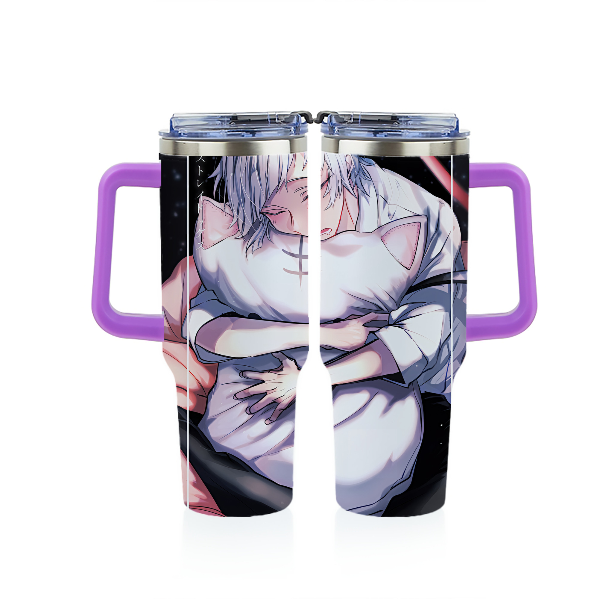 （画像用） 文豪ストレイドッグス Bungo Stray Dogs 1200ｍLフルプリント車用タンブラー