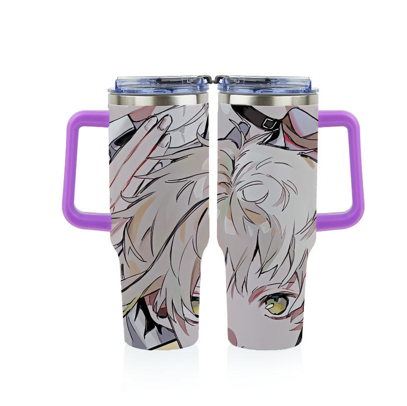 （画像用） 文豪ストレイドッグス Bungo Stray Dogs 1200ｍLフルプリント車用タンブラー
