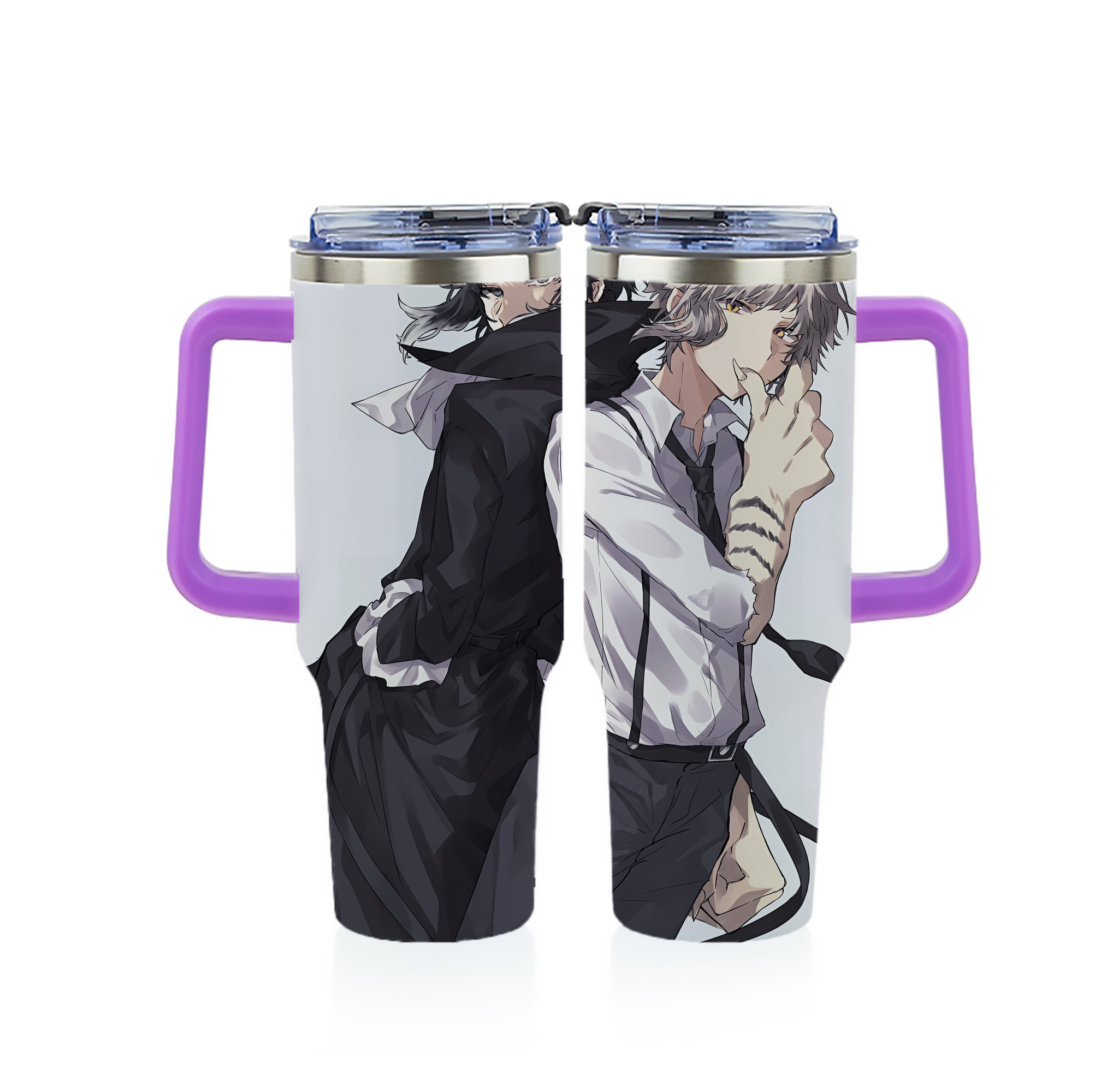 （画像用） 文豪ストレイドッグス Bungo Stray Dogs 1200ｍLフルプリント車用タンブラー