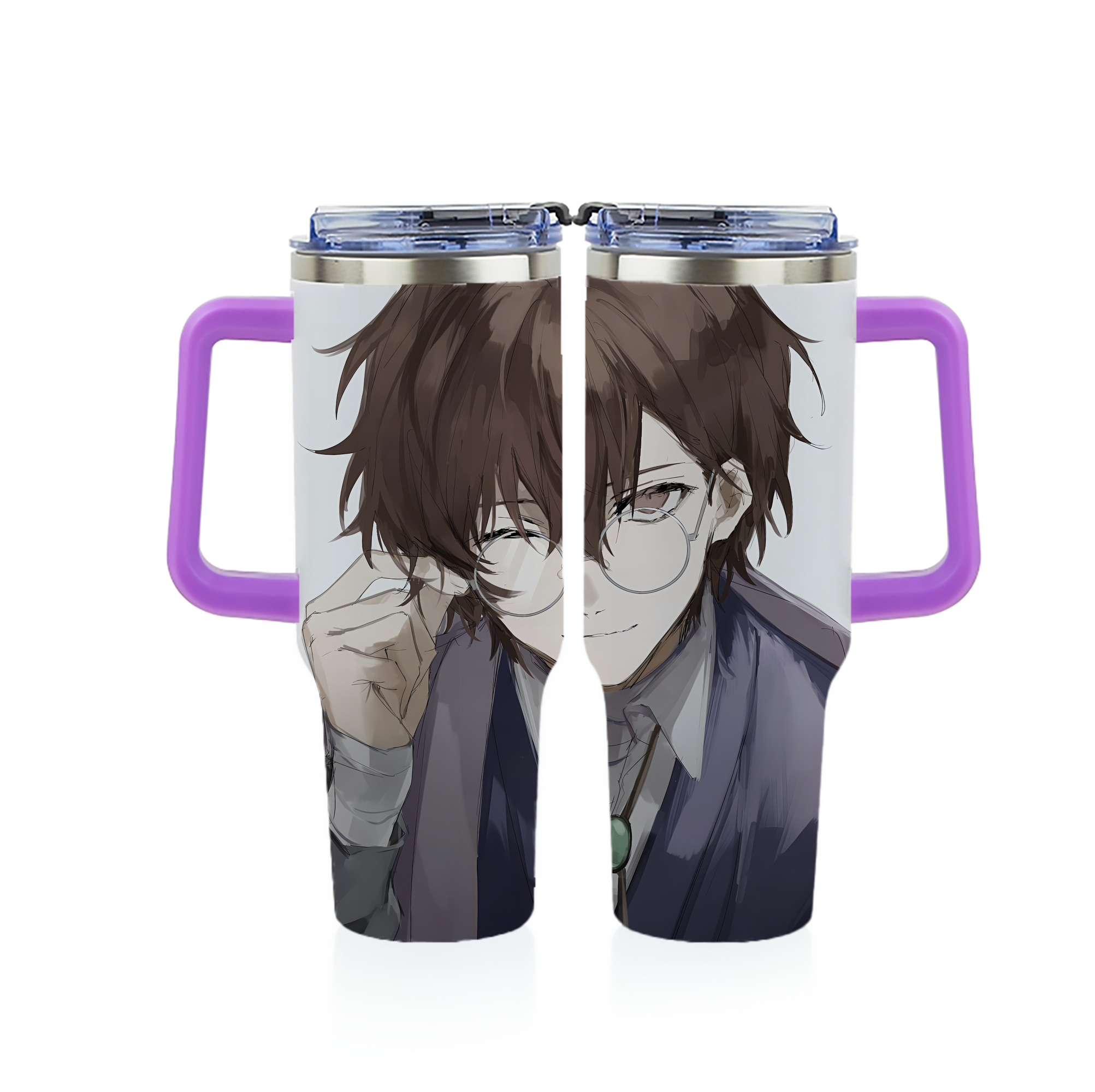 （画像用） 文豪ストレイドッグス Bungo Stray Dogs 1200ｍLフルプリント車用タンブラー