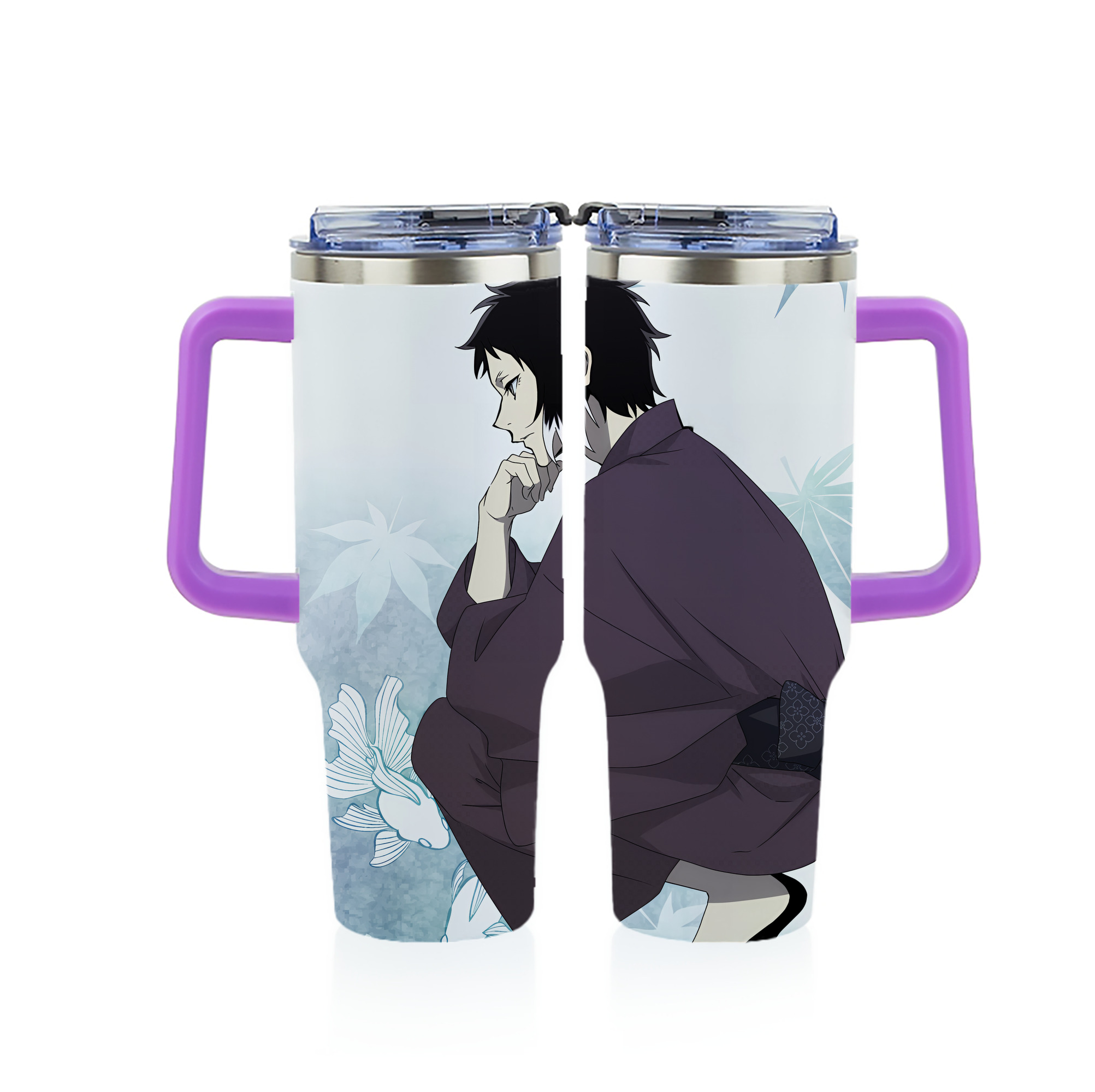 （画像用） 文豪ストレイドッグス Bungo Stray Dogs 1200ｍLフルプリント車用タンブラー