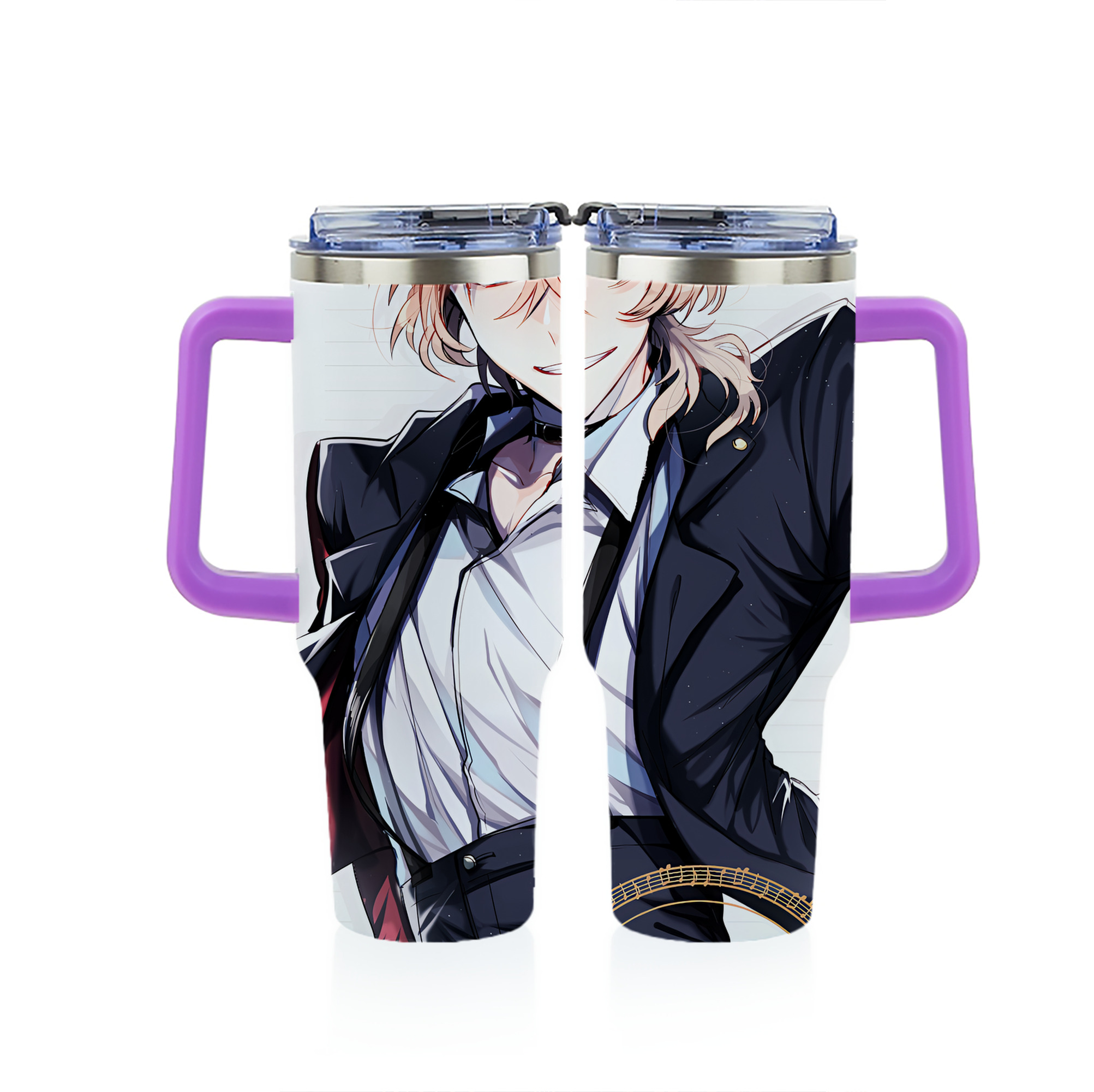 （画像用） 文豪ストレイドッグス Bungo Stray Dogs 1200ｍLフルプリント車用タンブラー