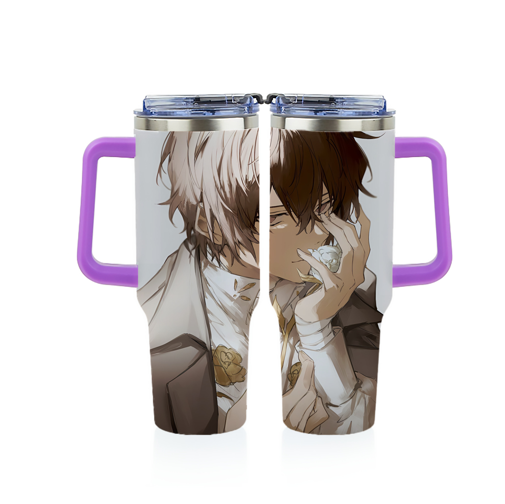（画像用） 文豪ストレイドッグス Bungo Stray Dogs 1200ｍLフルプリント車用タンブラー