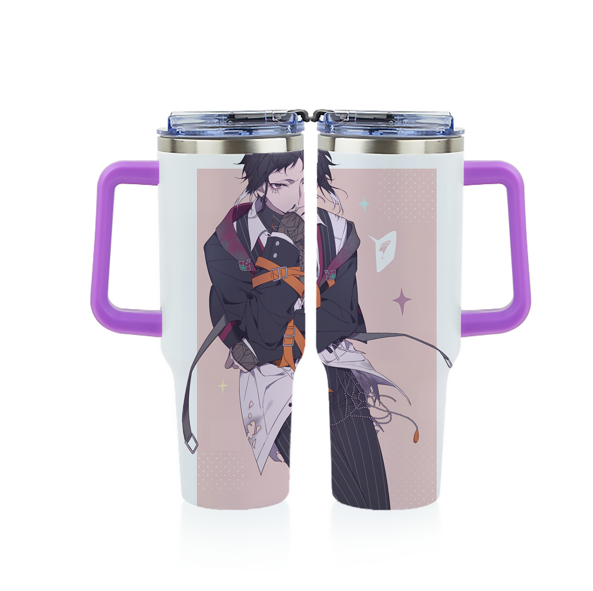 （画像用） 文豪ストレイドッグス Bungo Stray Dogs 1200ｍLフルプリント車用タンブラー
