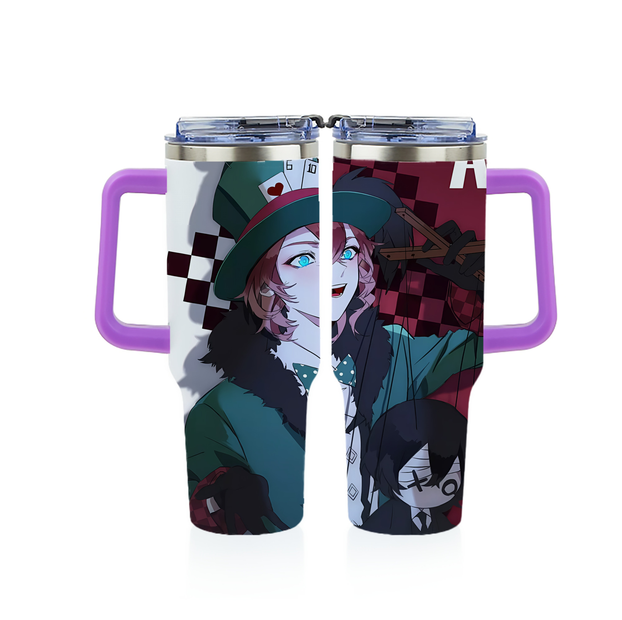 （画像用） 文豪ストレイドッグス Bungo Stray Dogs 1200ｍLフルプリント車用タンブラー