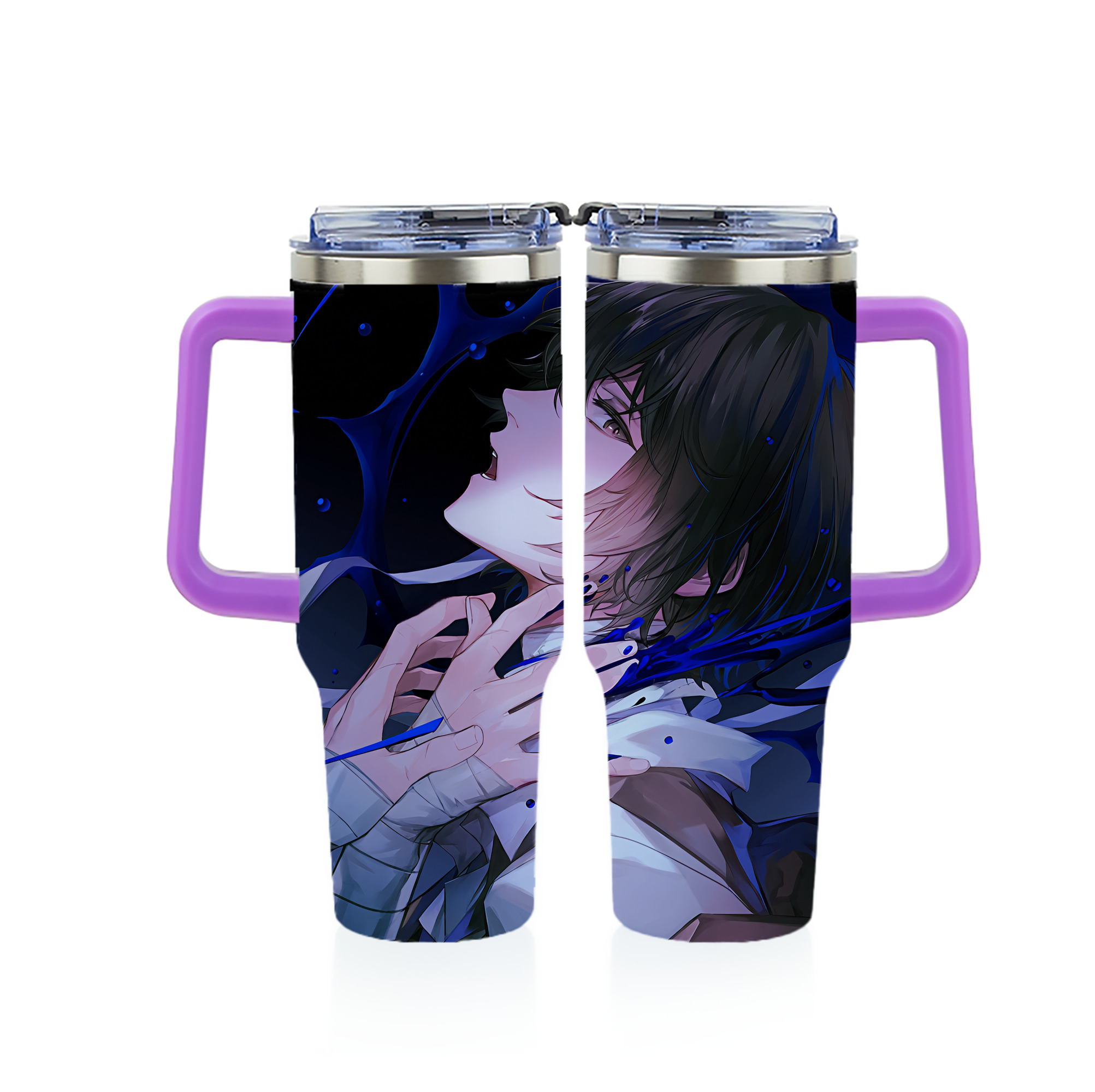 （画像用） 文豪ストレイドッグス Bungo Stray Dogs 1200ｍLフルプリント車用タンブラー