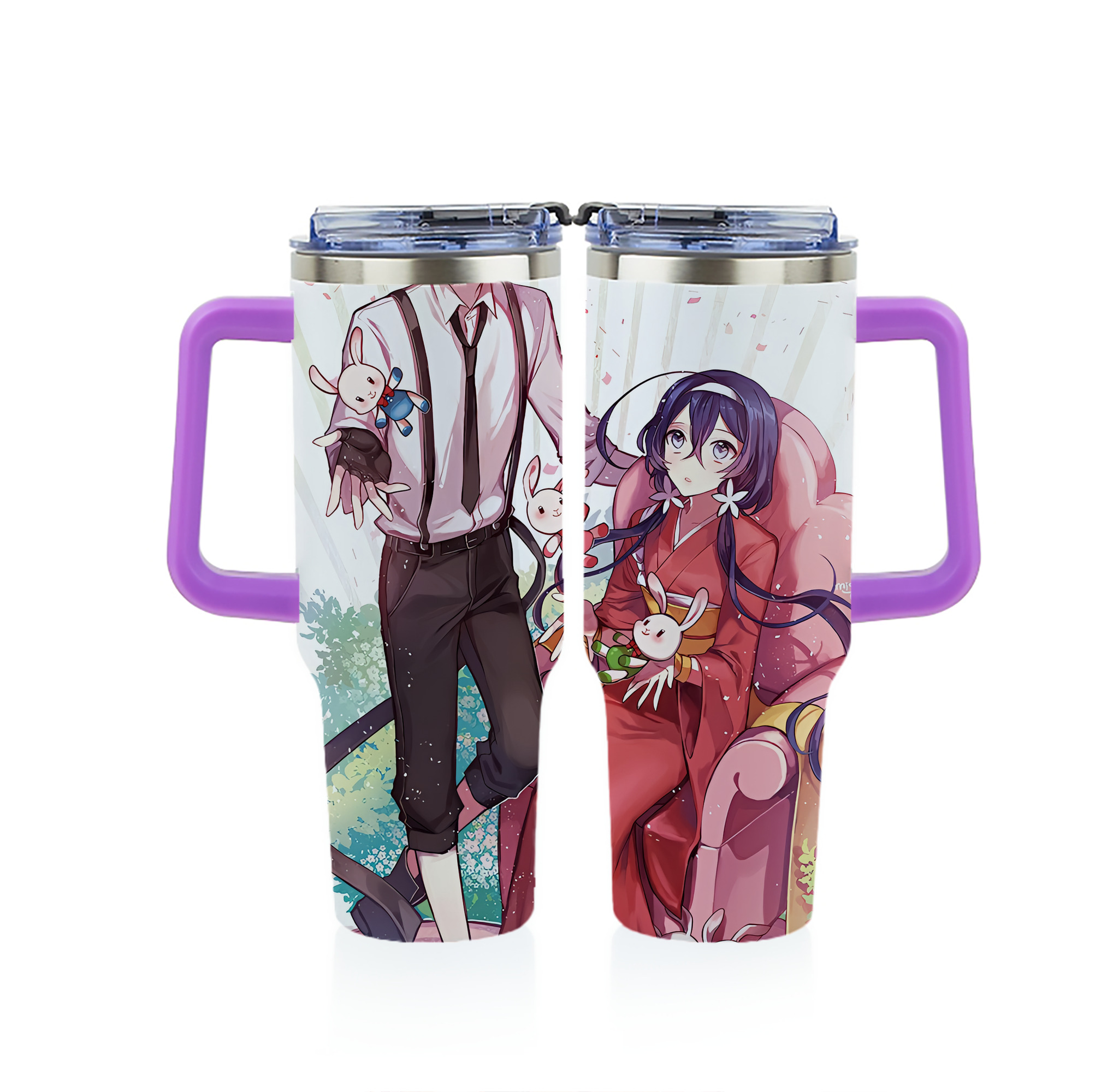 （画像用） 文豪ストレイドッグス Bungo Stray Dogs 1200ｍLフルプリント車用タンブラー