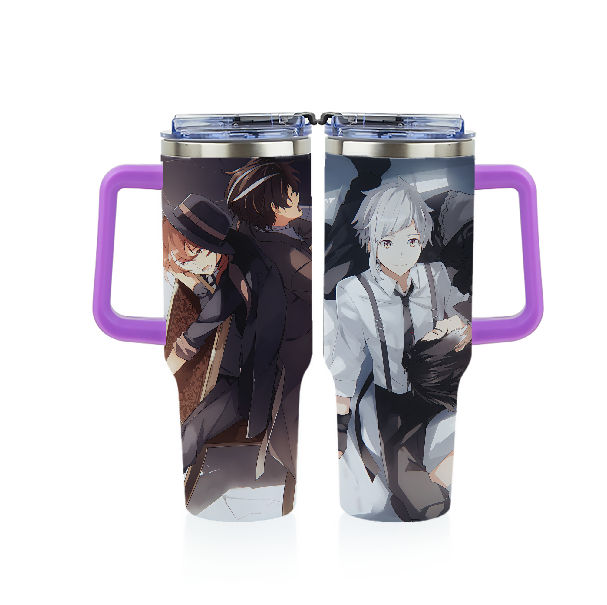 （画像用） 文豪ストレイドッグス Bungo Stray Dogs 1200ｍLフルプリント車用タンブラー