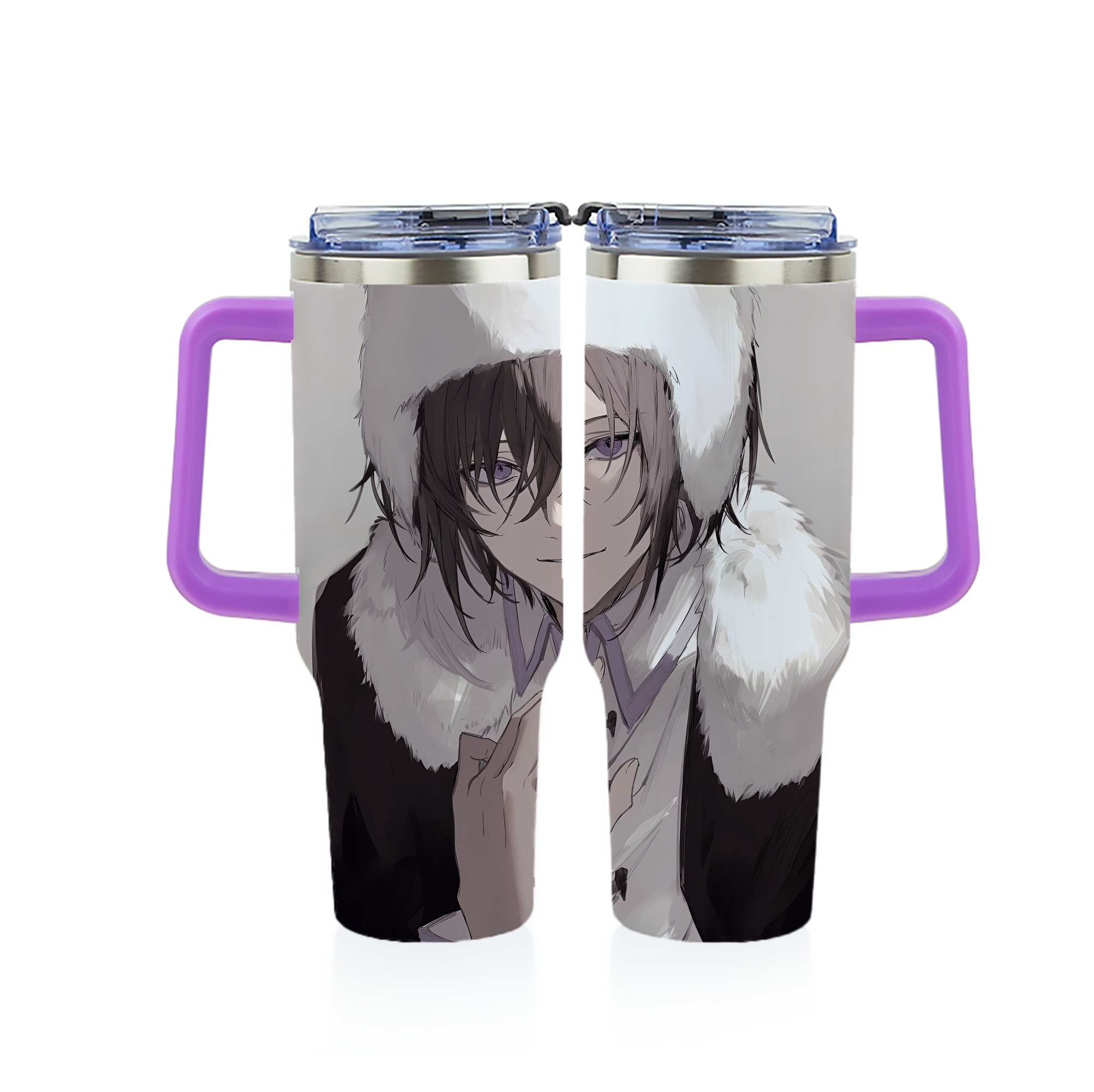 （画像用） 文豪ストレイドッグス Bungo Stray Dogs 1200ｍLフルプリント車用タンブラー
