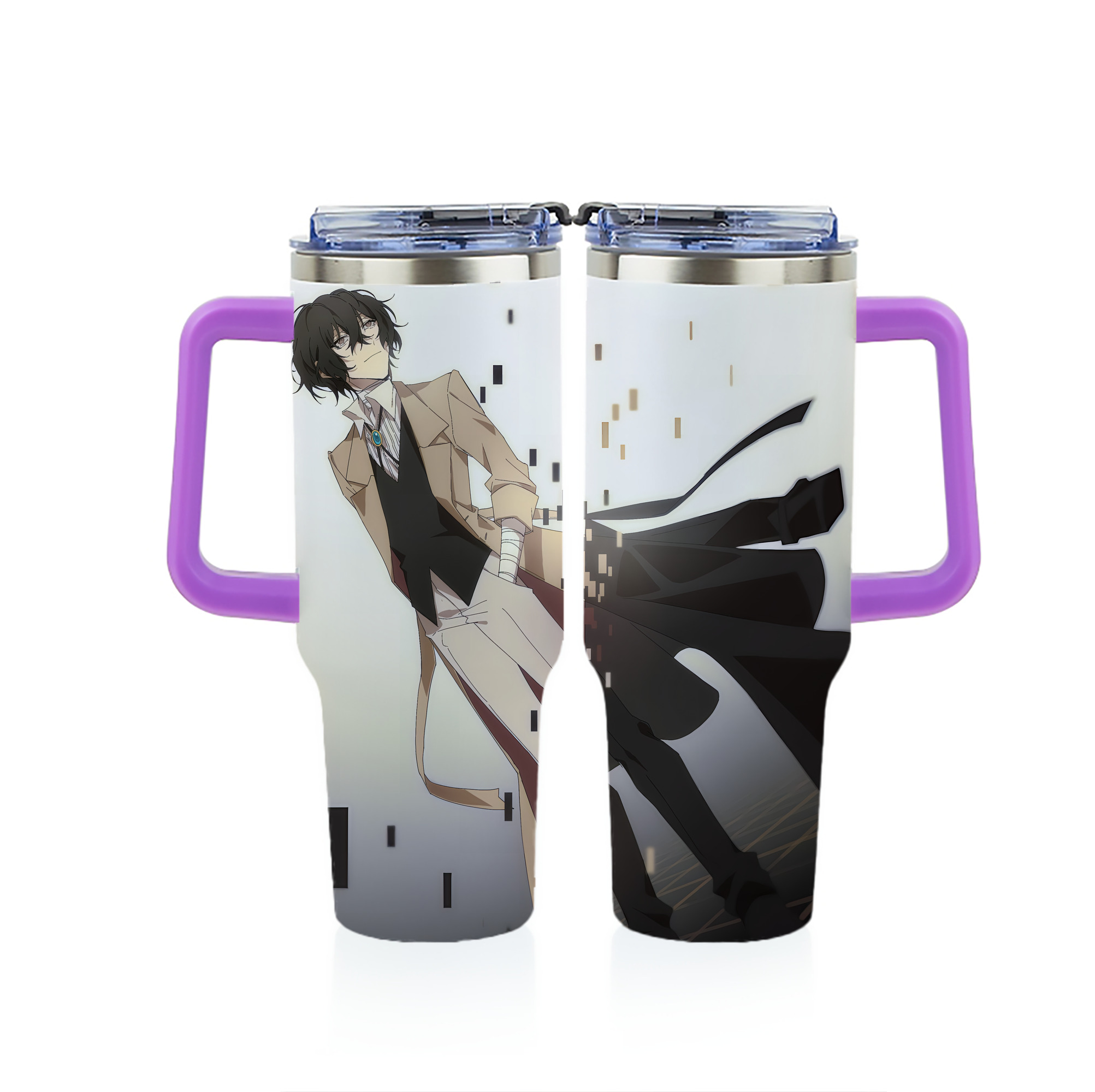 （画像用） 文豪ストレイドッグス Bungo Stray Dogs 1200ｍLフルプリント車用タンブラー