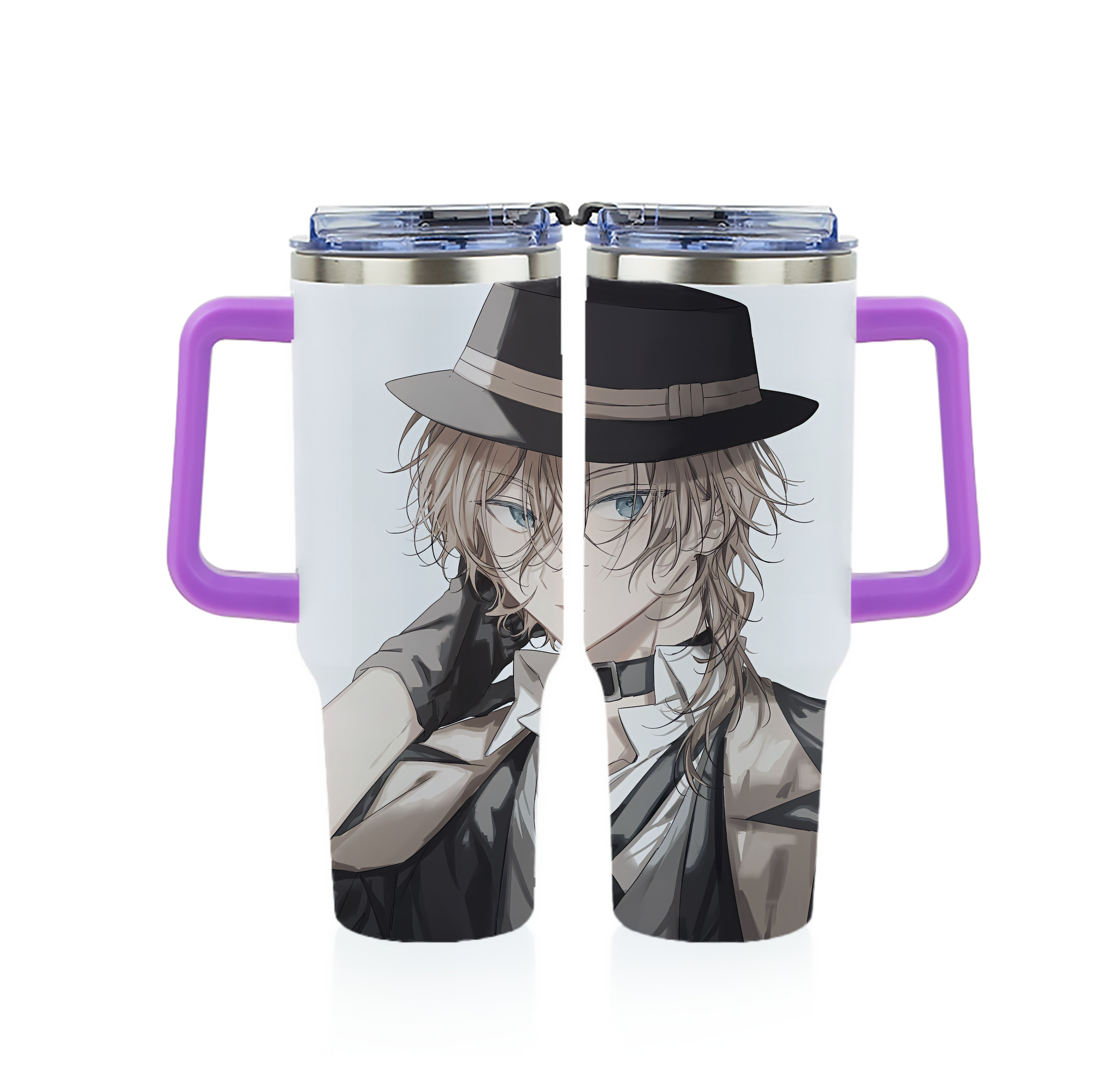 （画像用） 文豪ストレイドッグス Bungo Stray Dogs 1200ｍLフルプリント車用タンブラー