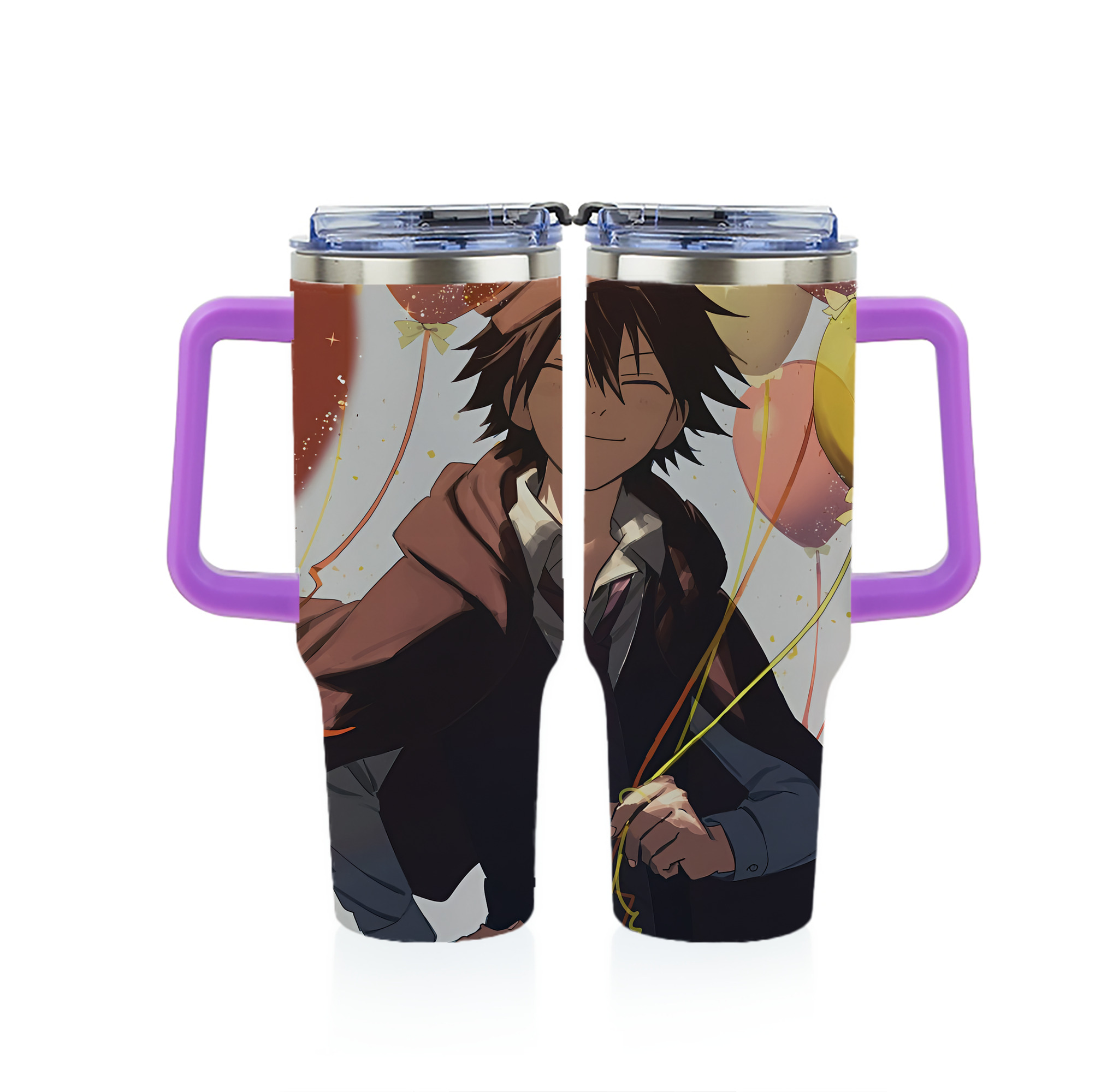 （画像用） 文豪ストレイドッグス Bungo Stray Dogs 1200ｍLフルプリント車用タンブラー