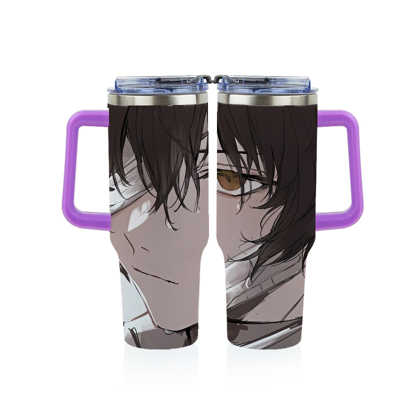 （画像用） 文豪ストレイドッグス Bungo Stray Dogs 1200ｍLフルプリント車用タンブラー