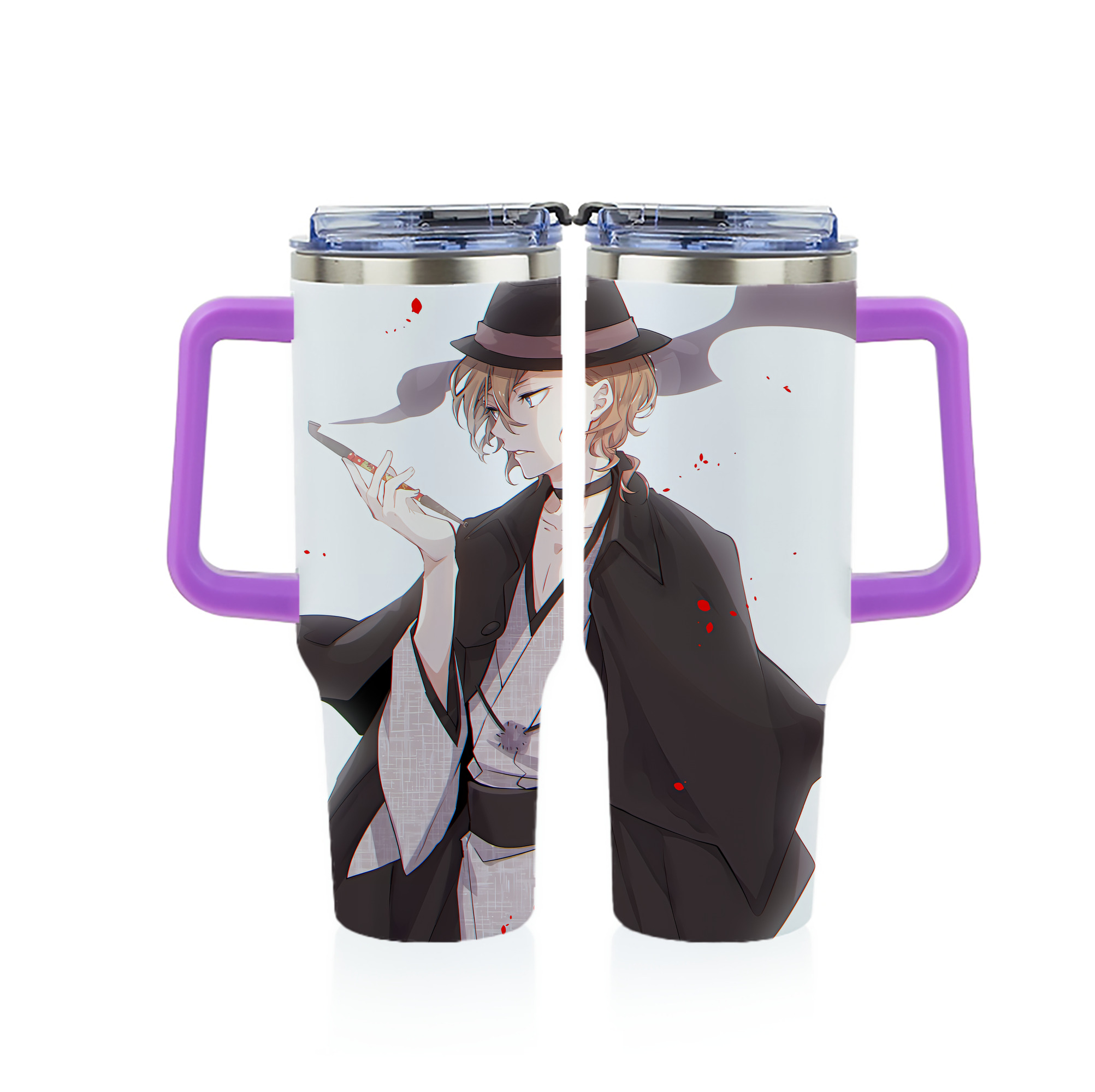 （画像用） 文豪ストレイドッグス Bungo Stray Dogs 1200ｍLフルプリント車用タンブラー