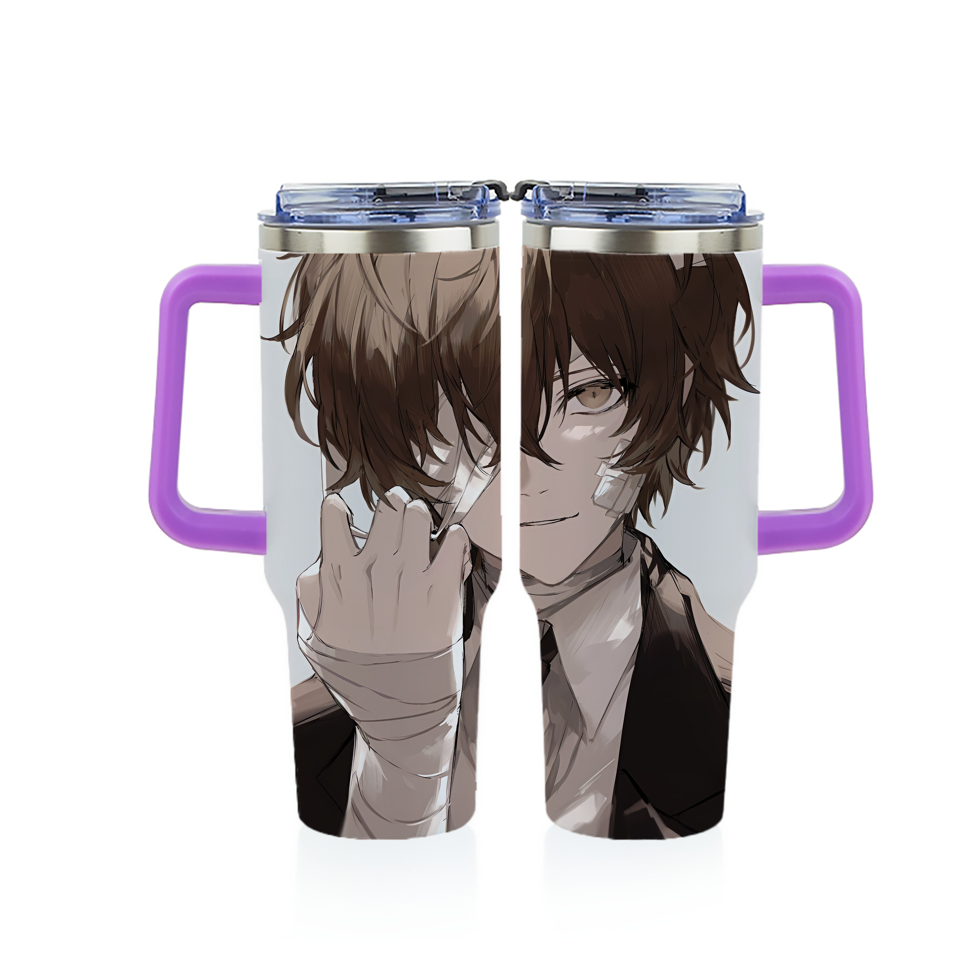 （画像用） 文豪ストレイドッグス Bungo Stray Dogs 1200ｍLフルプリント車用タンブラー