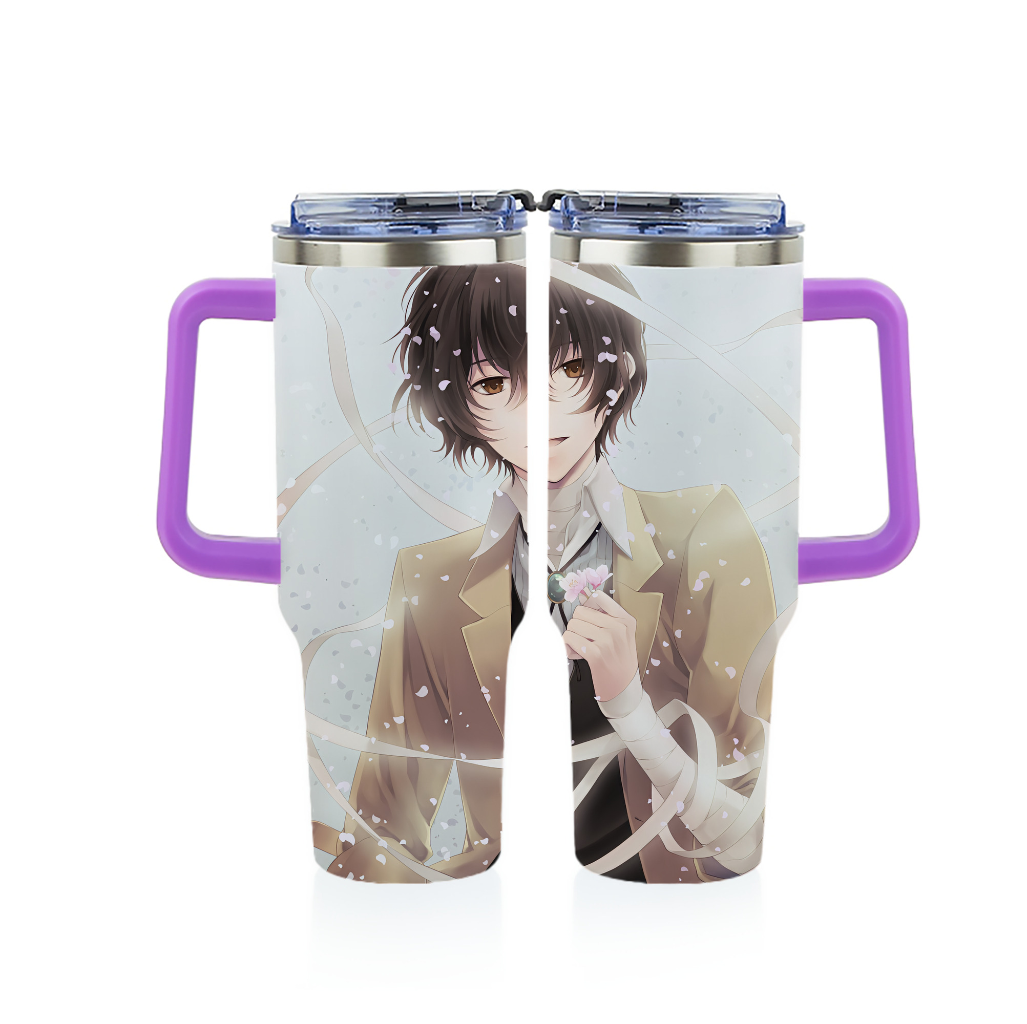 （画像用） 文豪ストレイドッグス Bungo Stray Dogs 1200ｍLフルプリント車用タンブラー