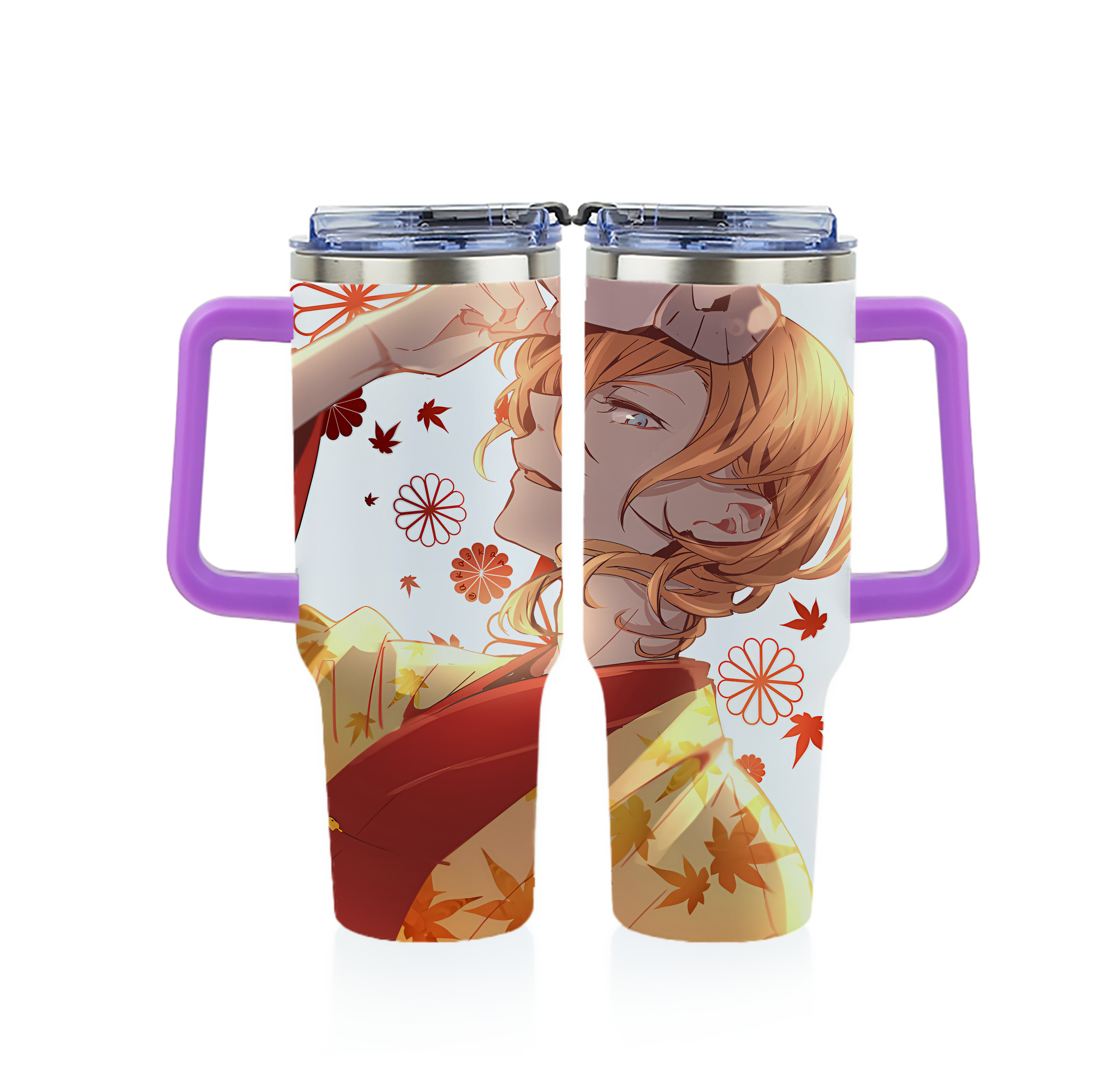（画像用） 文豪ストレイドッグス Bungo Stray Dogs 1200ｍLフルプリント車用タンブラー