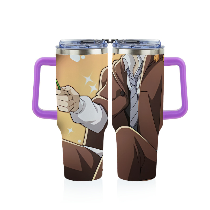 （画像用） 文豪ストレイドッグス Bungo Stray Dogs 1200ｍLフルプリント車用タンブラー