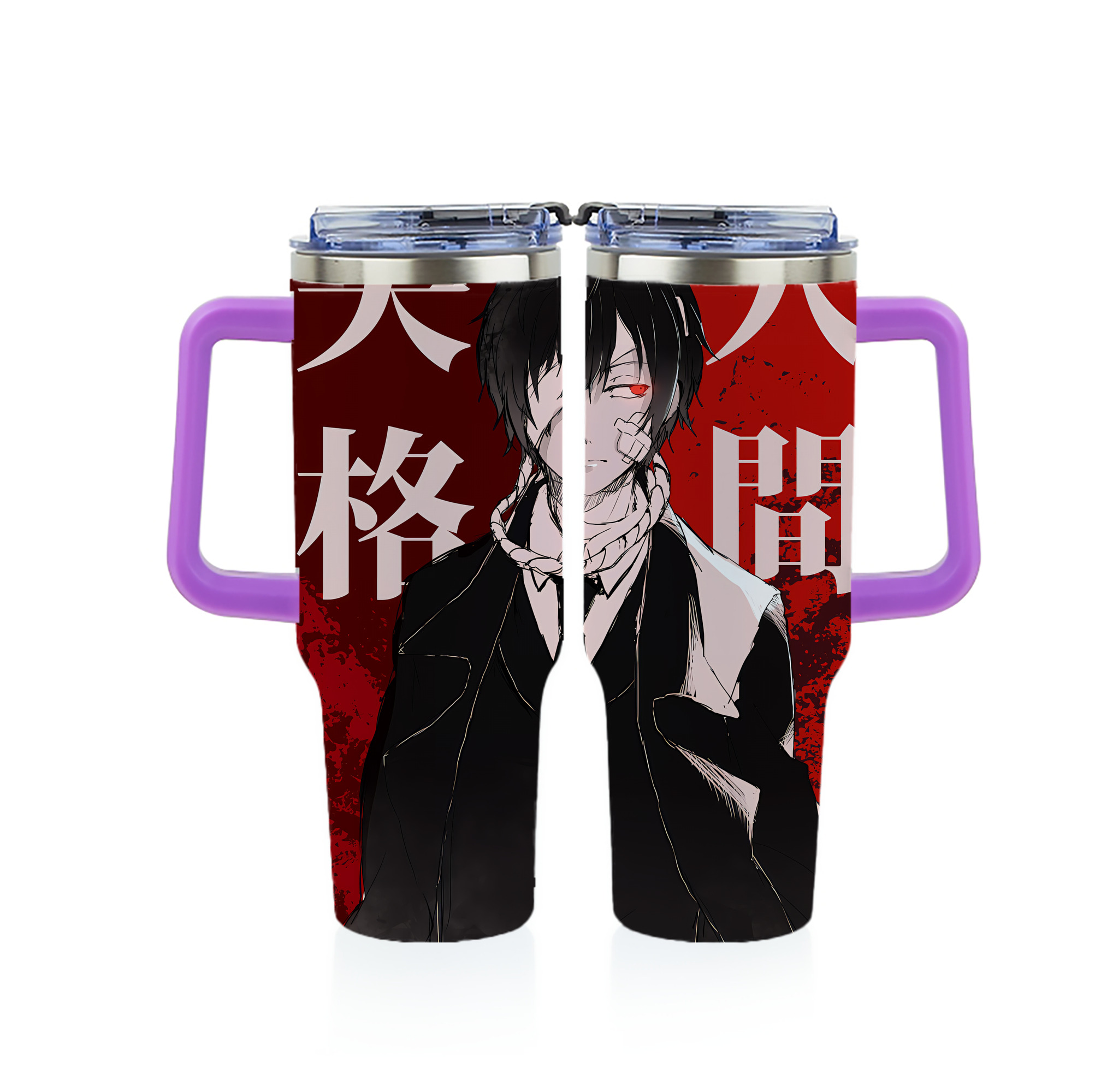 （画像用） 文豪ストレイドッグス Bungo Stray Dogs 1200ｍLフルプリント車用タンブラー