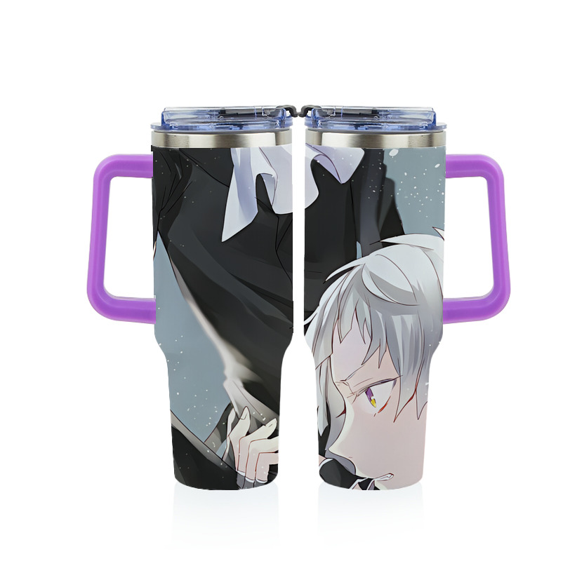 （画像用） 文豪ストレイドッグス Bungo Stray Dogs 1200ｍLフルプリント車用タンブラー