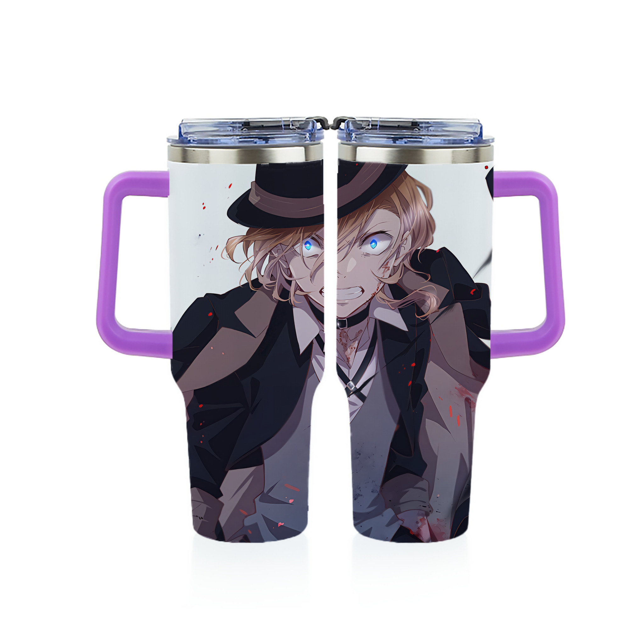 （画像用） 文豪ストレイドッグス Bungo Stray Dogs 1200ｍLフルプリント車用タンブラー