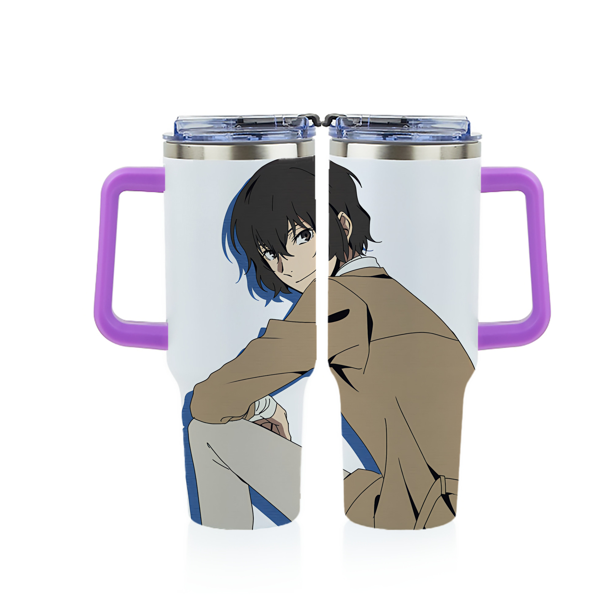 （画像用） 文豪ストレイドッグス Bungo Stray Dogs 1200ｍLフルプリント車用タンブラー