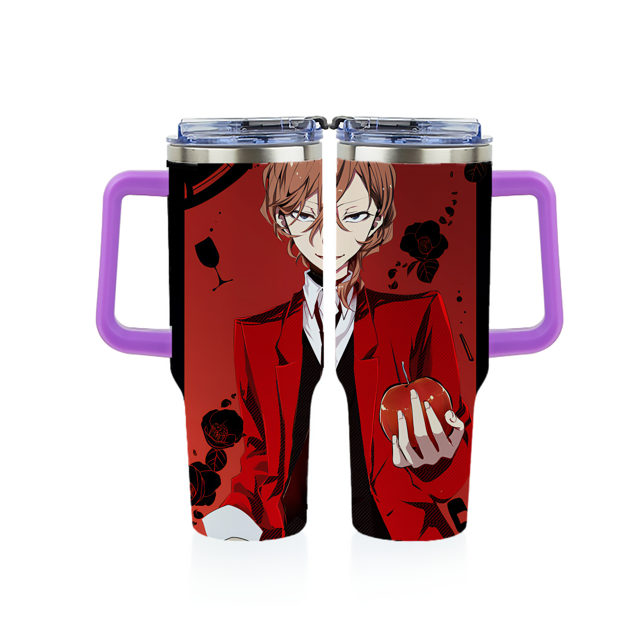 （画像用） 文豪ストレイドッグス Bungo Stray Dogs 1200ｍLフルプリント車用タンブラー