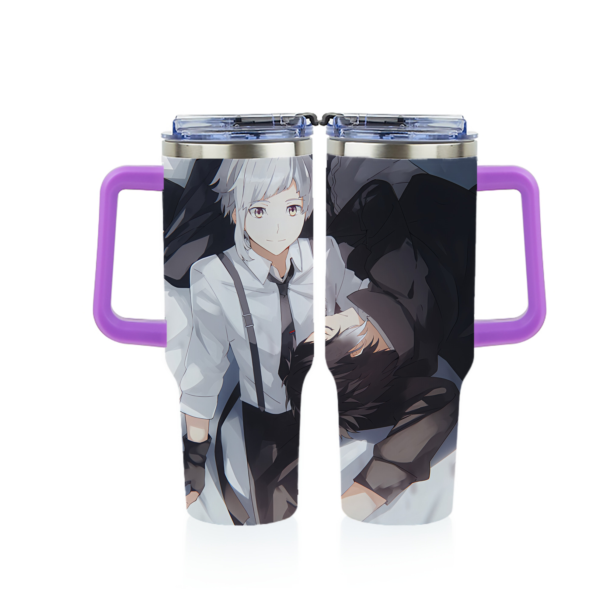 （画像用） 文豪ストレイドッグス Bungo Stray Dogs 1200ｍLフルプリント車用タンブラー