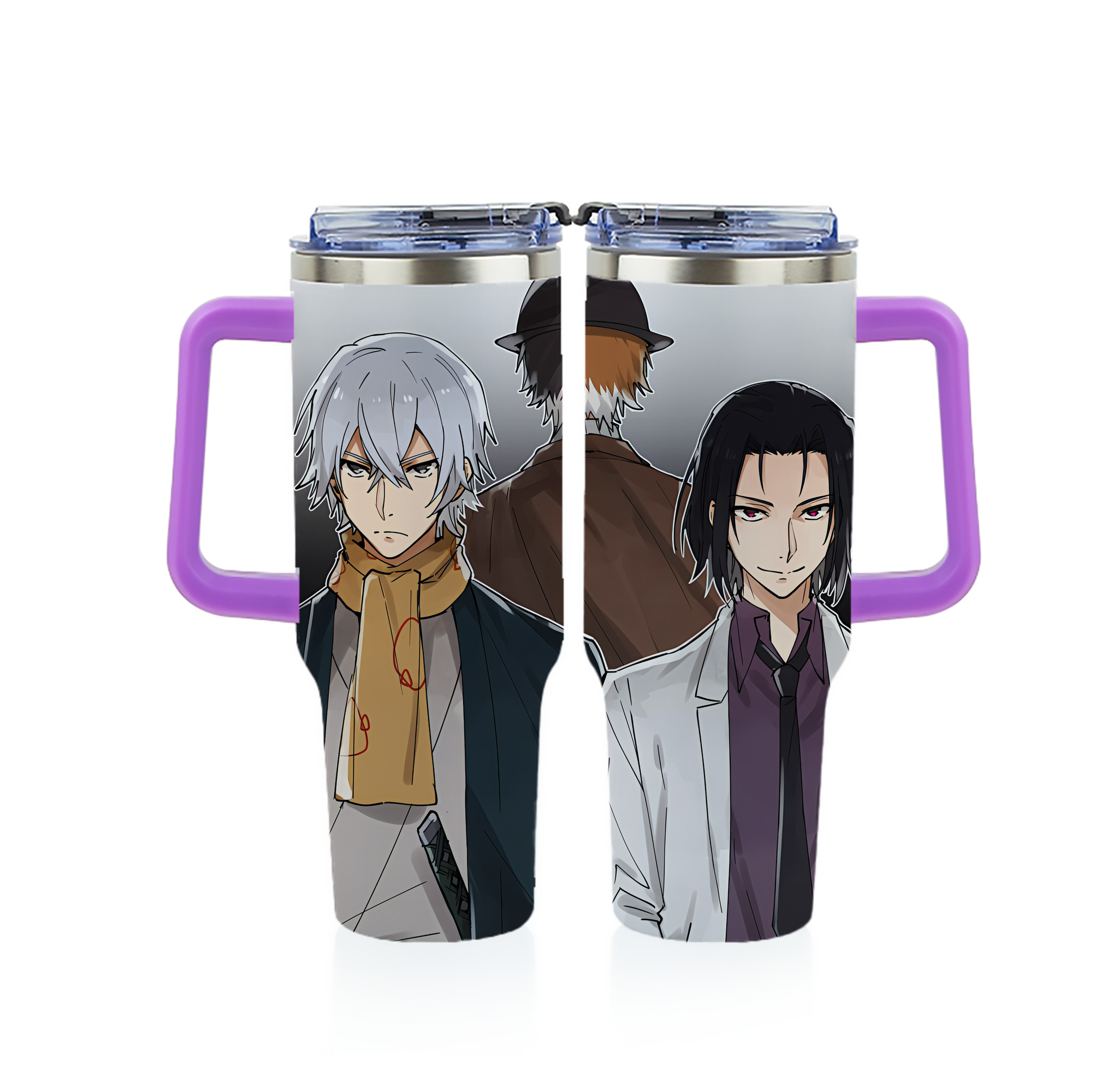 （画像用） 文豪ストレイドッグス Bungo Stray Dogs 1200ｍLフルプリント車用タンブラー
