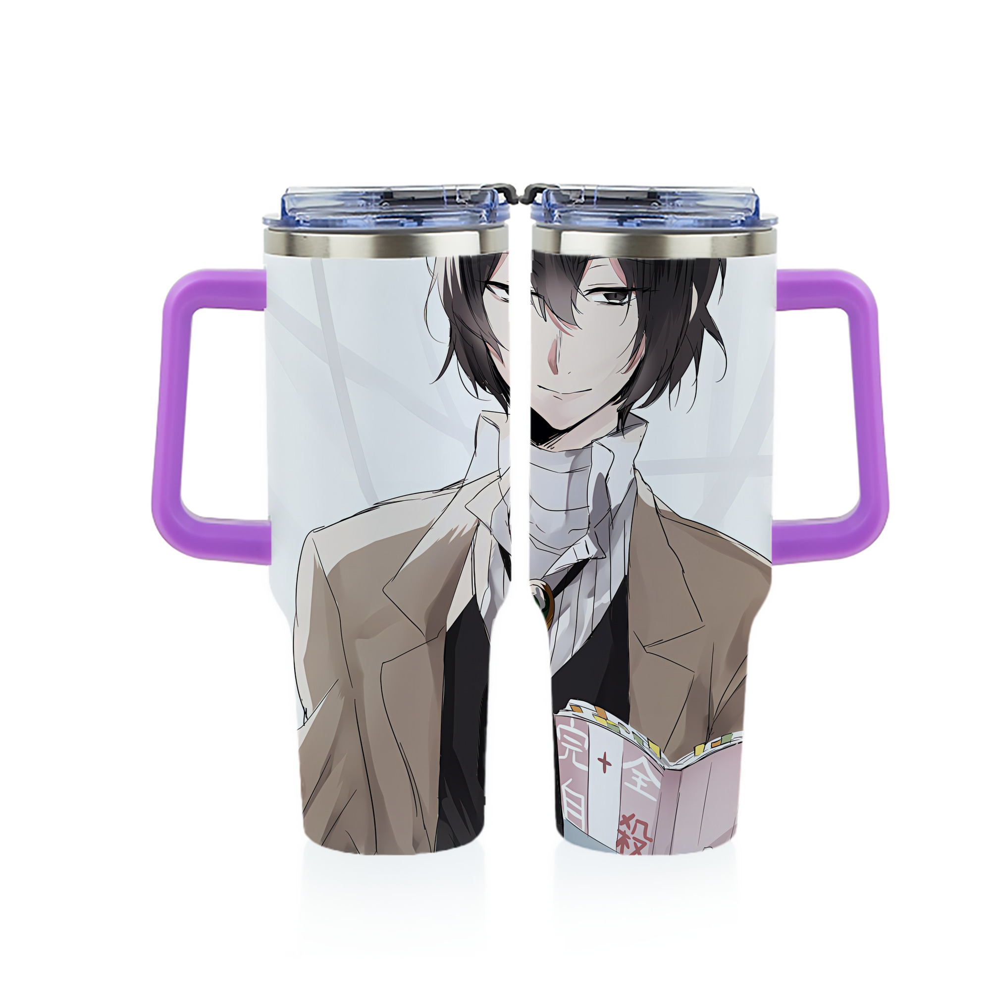 （画像用） 文豪ストレイドッグス Bungo Stray Dogs 1200ｍLフルプリント車用タンブラー