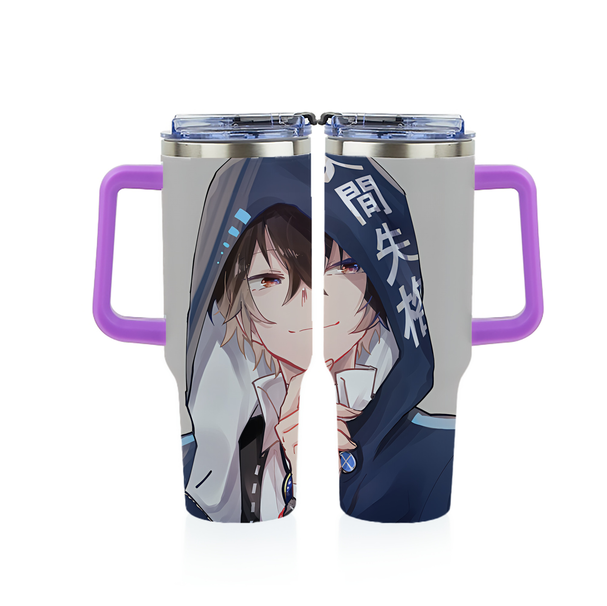 （画像用） 文豪ストレイドッグス Bungo Stray Dogs 1200ｍLフルプリント車用タンブラー