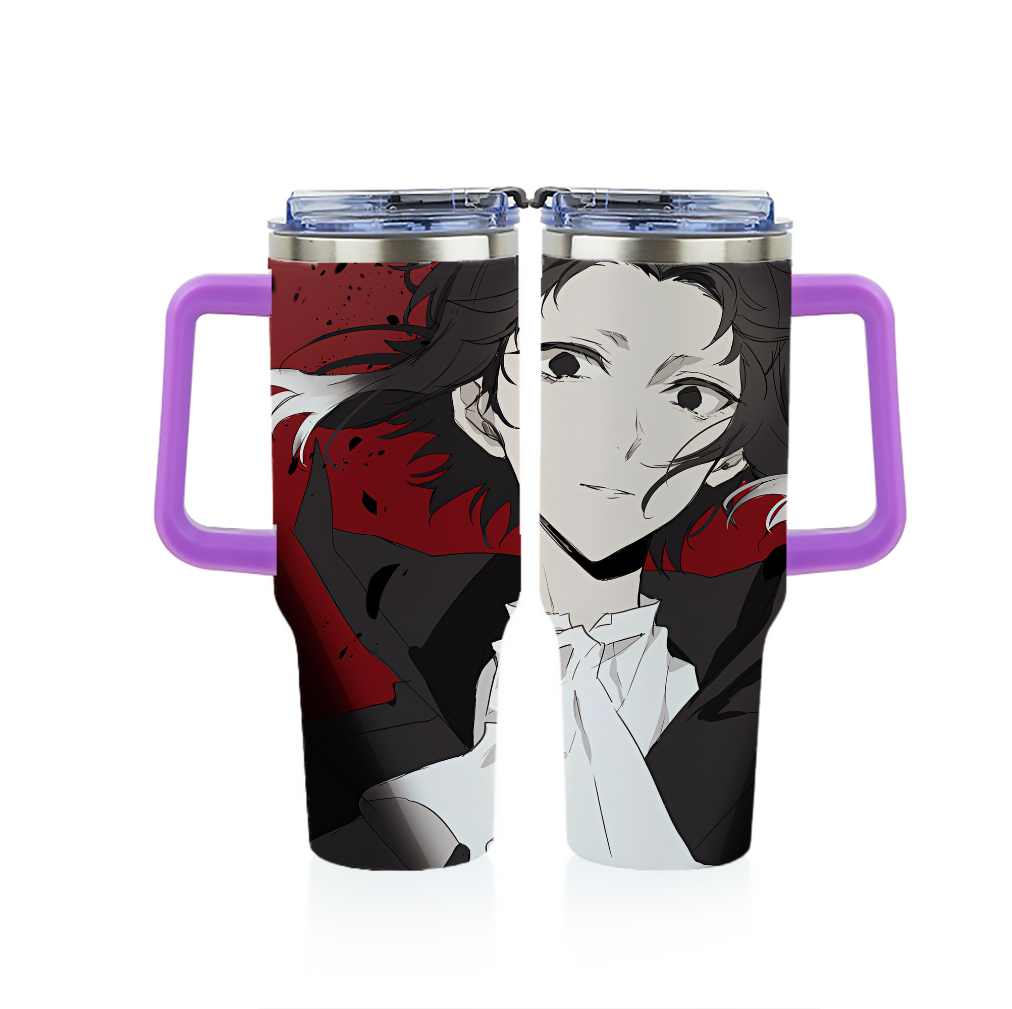 （画像用） 文豪ストレイドッグス Bungo Stray Dogs 1200ｍLフルプリント車用タンブラー
