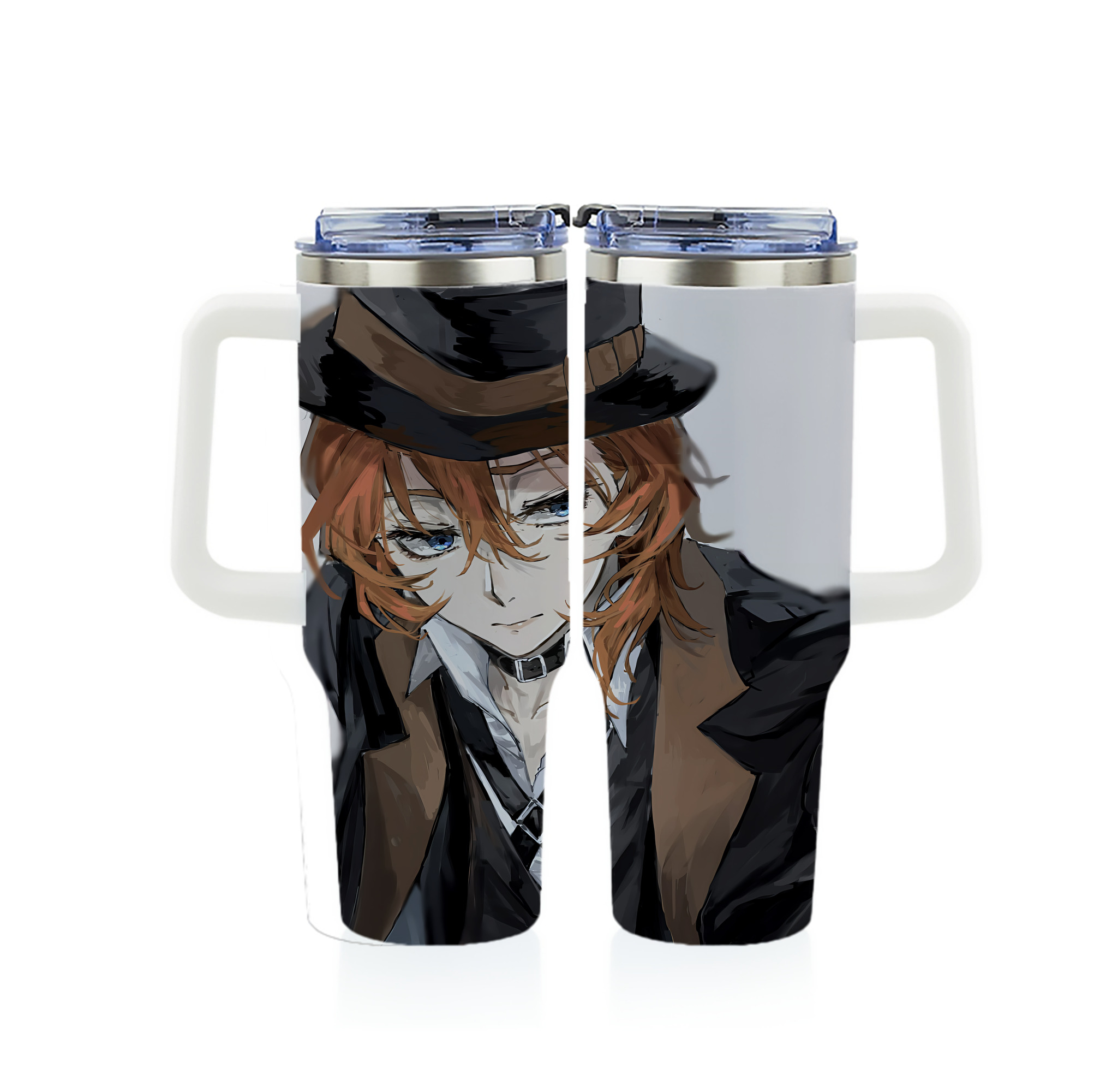 （画像用） 文豪ストレイドッグス Bungo Stray Dogs 1200ｍLフルプリント車用タンブラー