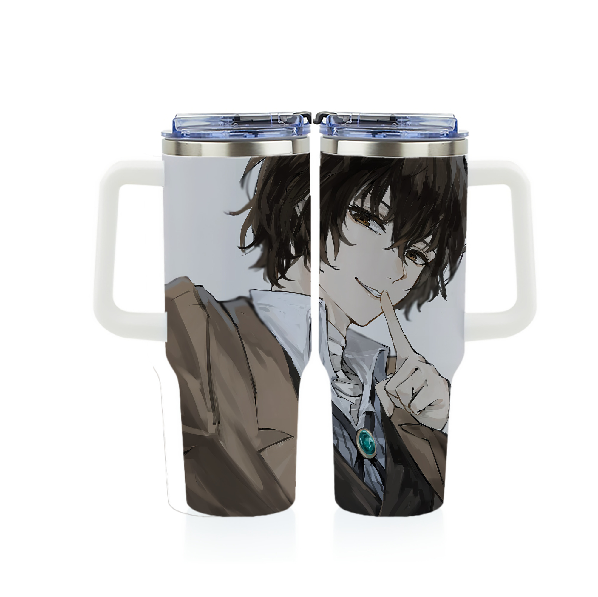 （画像用） 文豪ストレイドッグス Bungo Stray Dogs 1200ｍLフルプリント車用タンブラー