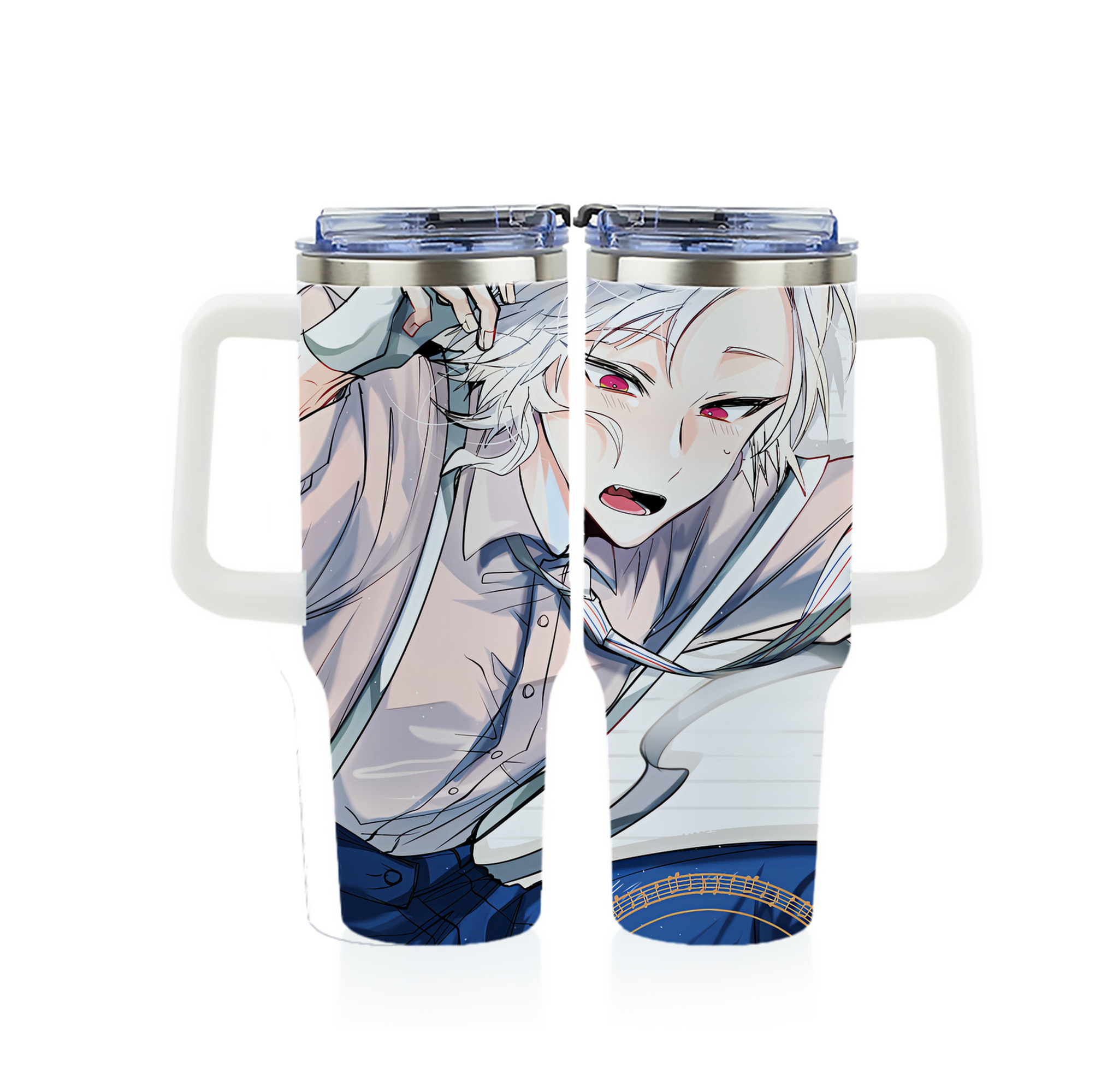 （画像用） 文豪ストレイドッグス Bungo Stray Dogs 1200ｍLフルプリント車用タンブラー