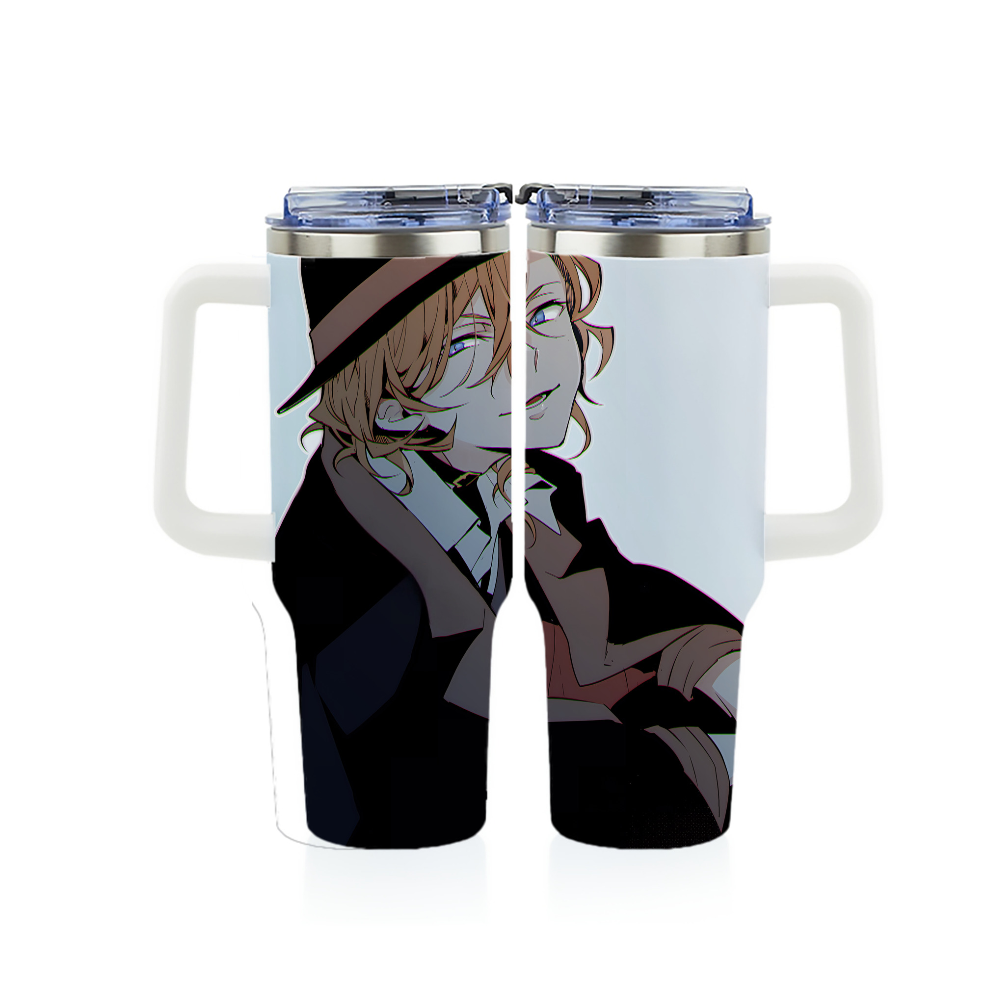 （画像用） 文豪ストレイドッグス Bungo Stray Dogs 1200ｍLフルプリント車用タンブラー
