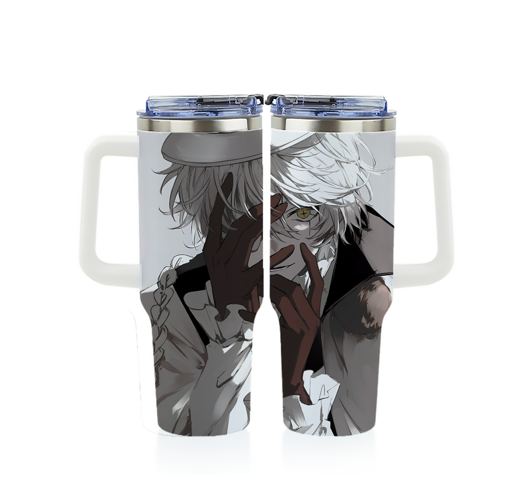 （画像用） 文豪ストレイドッグス Bungo Stray Dogs 1200ｍLフルプリント車用タンブラー