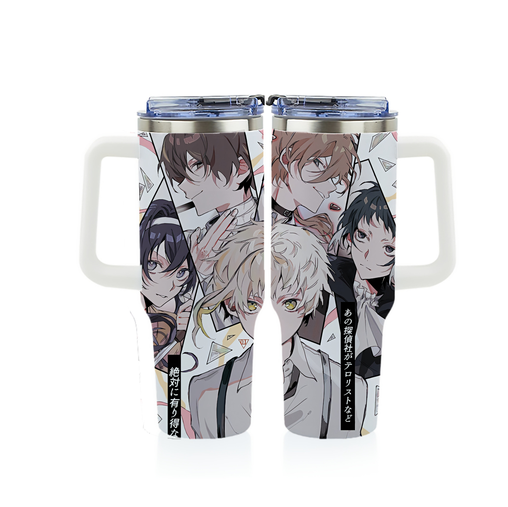 （画像用） 文豪ストレイドッグス Bungo Stray Dogs 1200ｍLフルプリント車用タンブラー