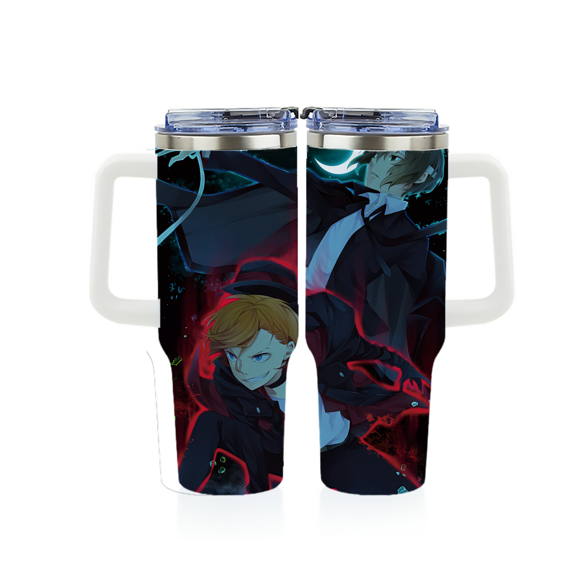 （画像用） 文豪ストレイドッグス Bungo Stray Dogs 1200ｍLフルプリント車用タンブラー