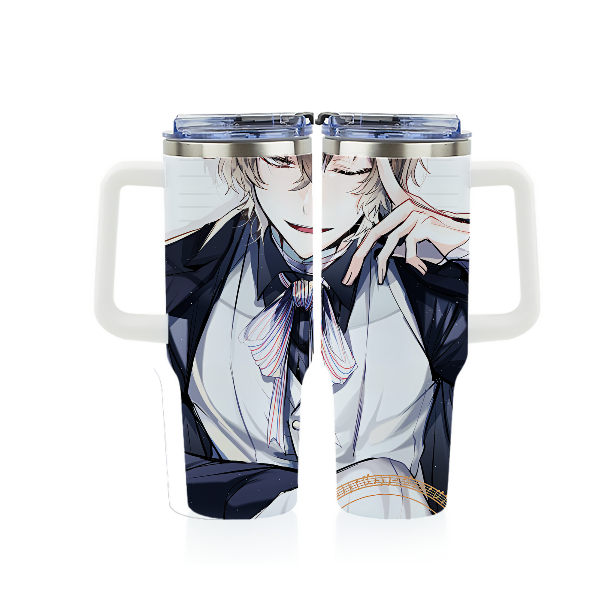 （画像用） 文豪ストレイドッグス Bungo Stray Dogs 1200ｍLフルプリント車用タンブラー