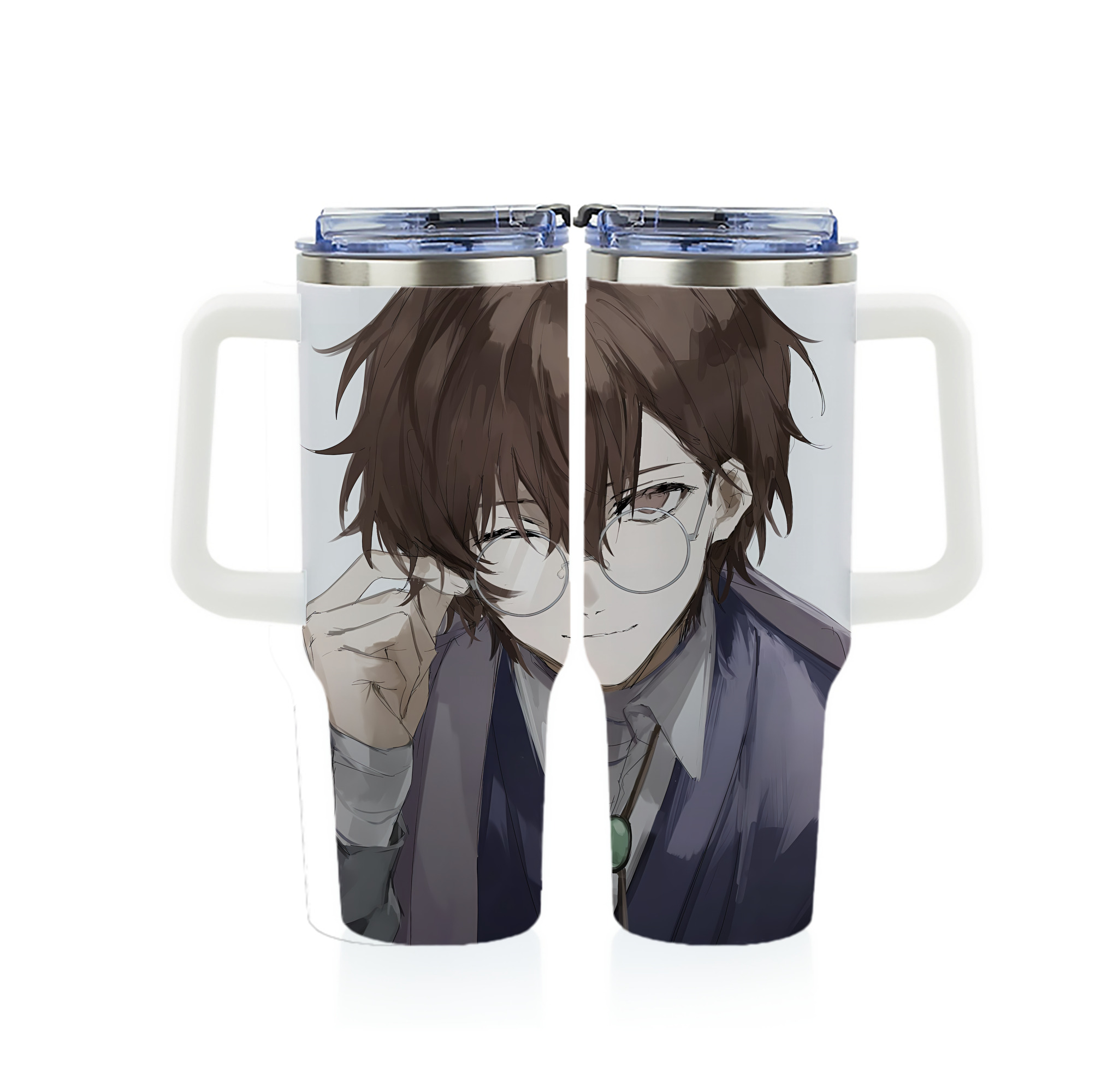 （画像用） 文豪ストレイドッグス Bungo Stray Dogs 1200ｍLフルプリント車用タンブラー