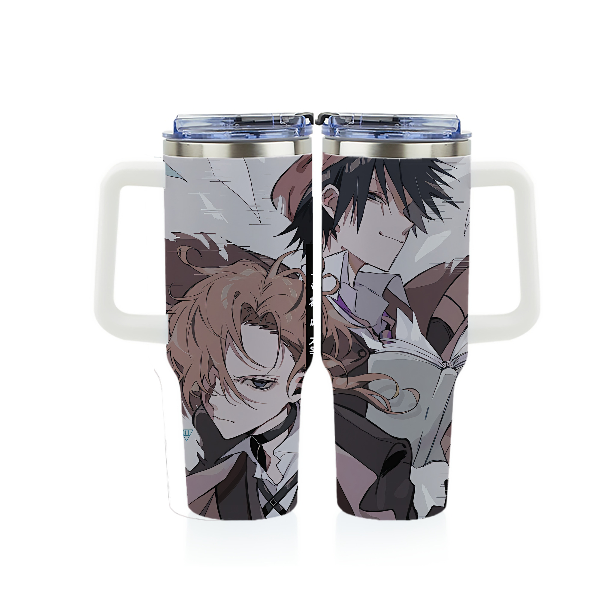 （画像用） 文豪ストレイドッグス Bungo Stray Dogs 1200ｍLフルプリント車用タンブラー