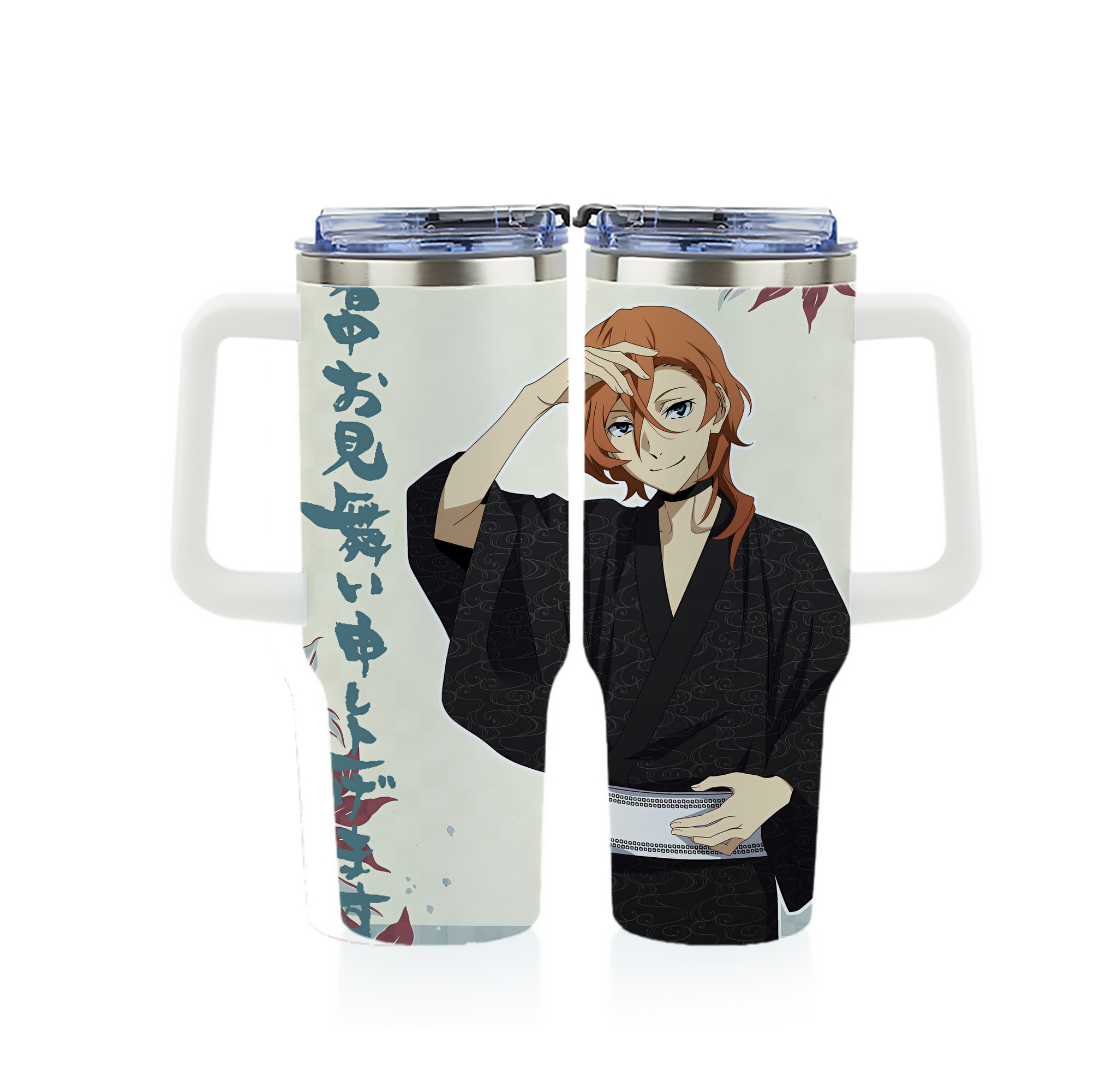 （画像用） 文豪ストレイドッグス Bungo Stray Dogs 1200ｍLフルプリント車用タンブラー
